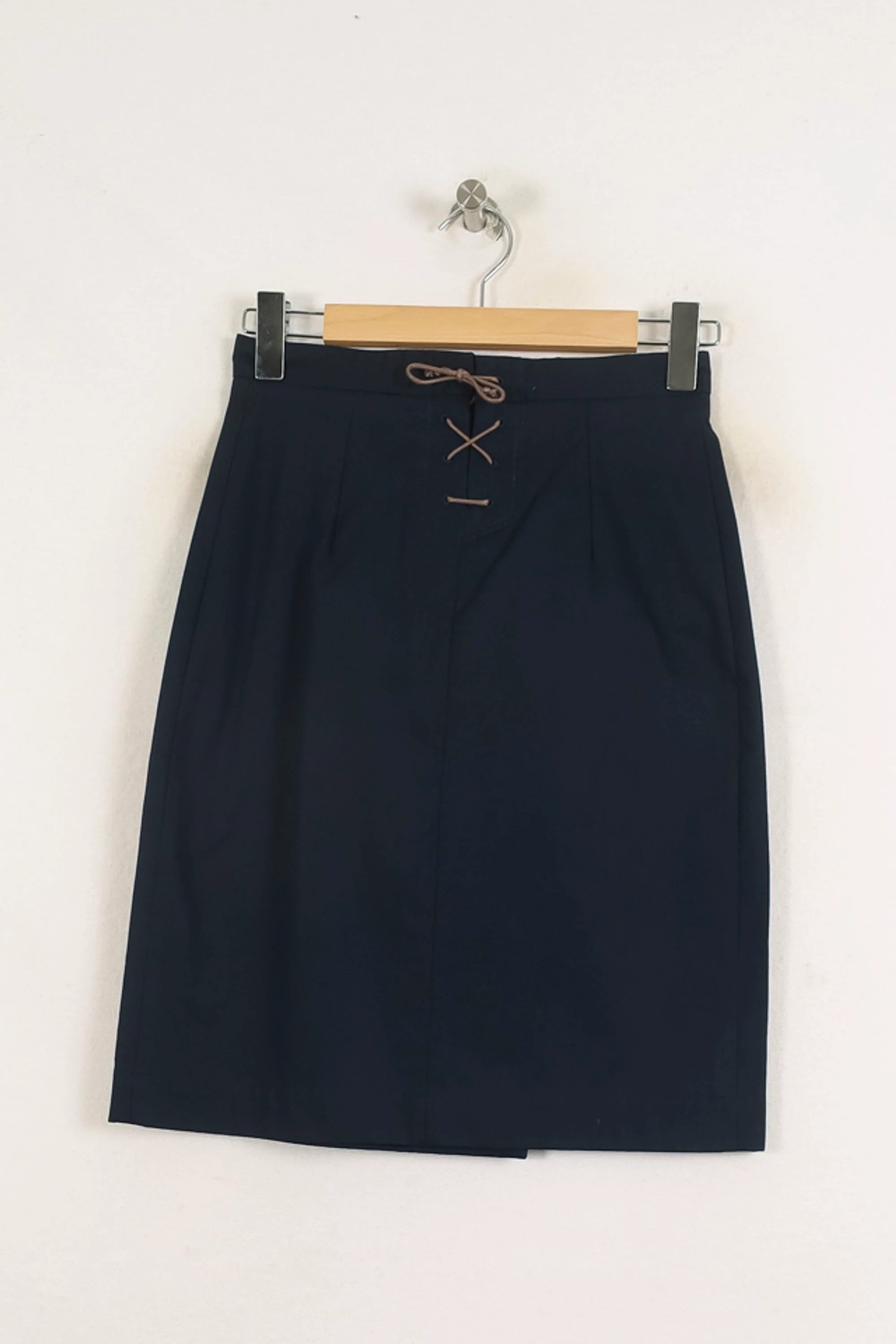 Jupe Droite Bleue - Taille S/36 - Image 4