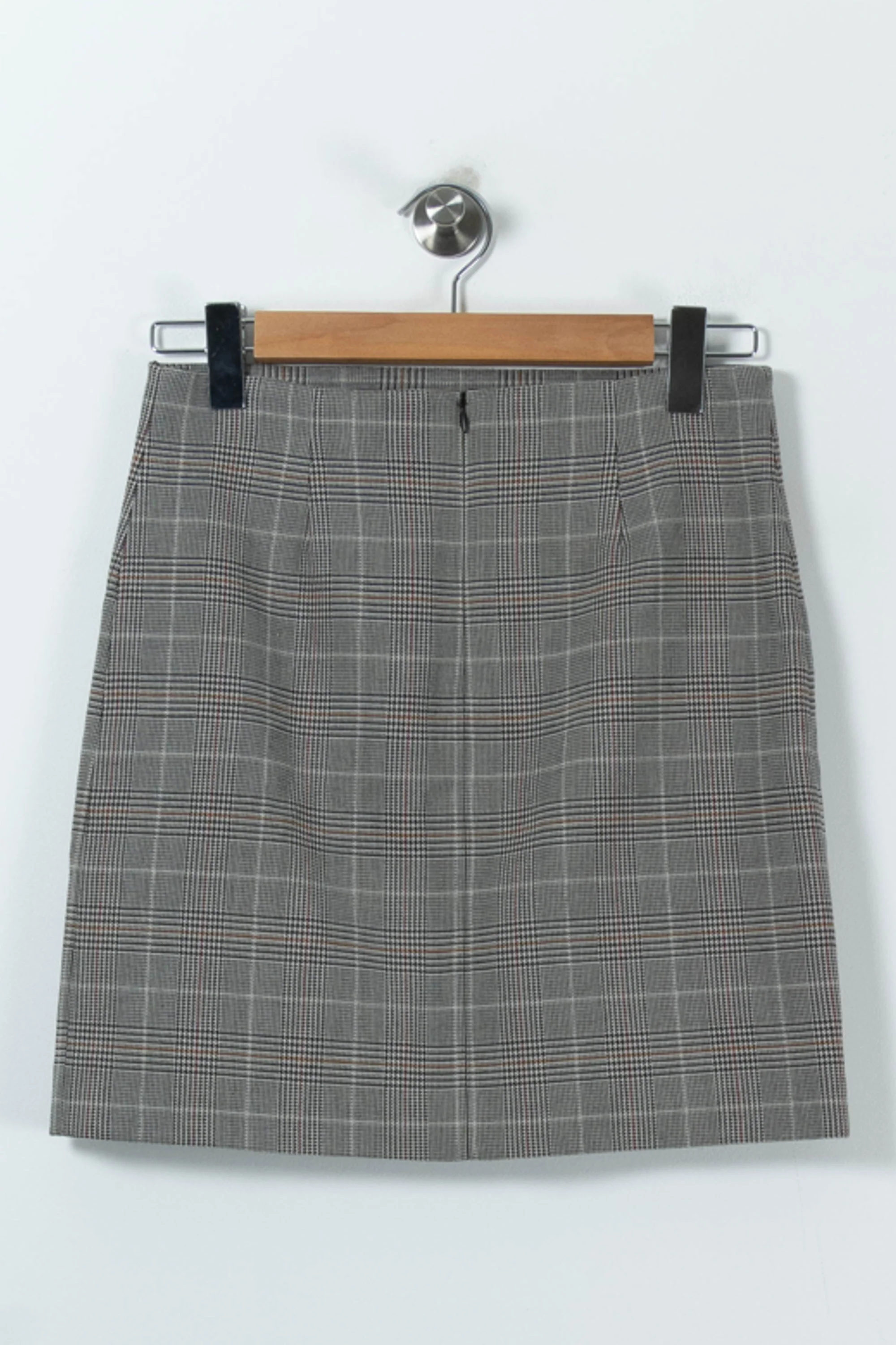 Jupe Droite Grise - Taille S/36 - Image 4