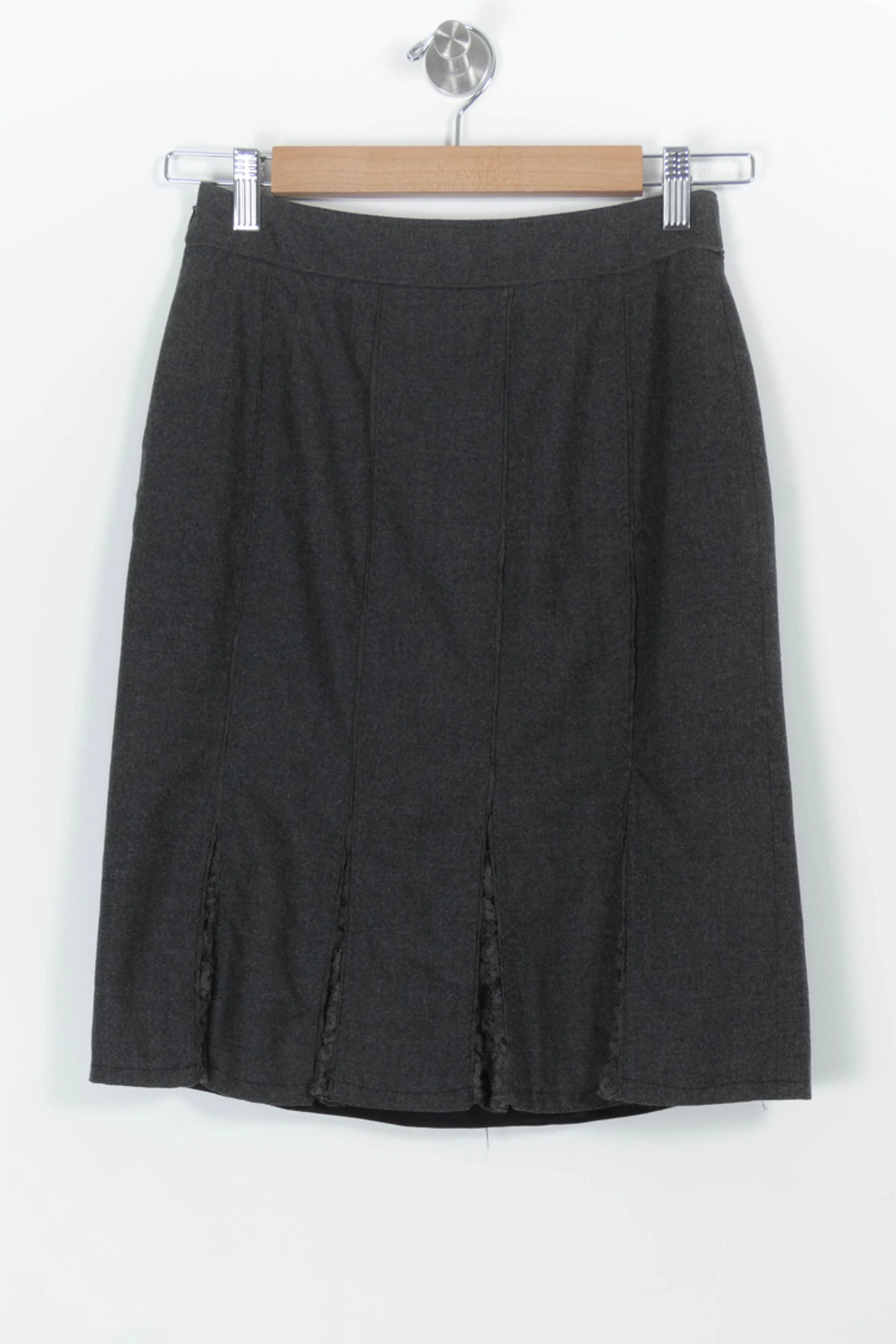 Jupe Droite Grise - Taille S/36 - Image 4