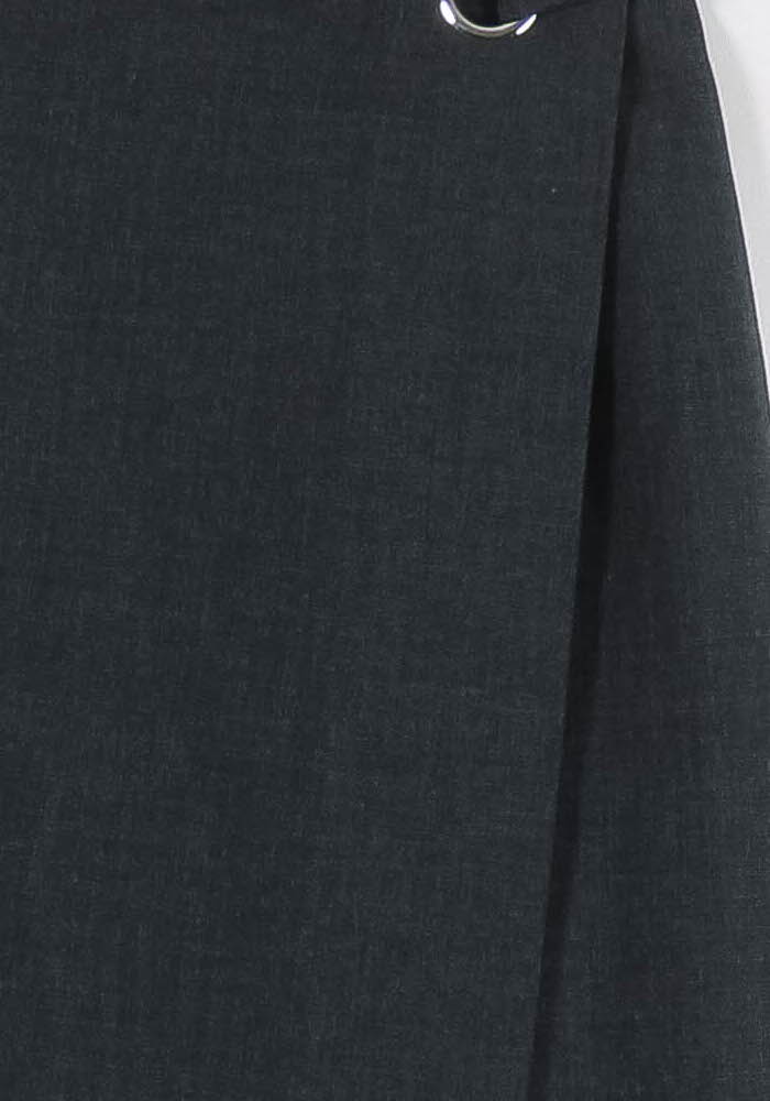 Jupe Droite Grise - Taille XL/42 - Image 3