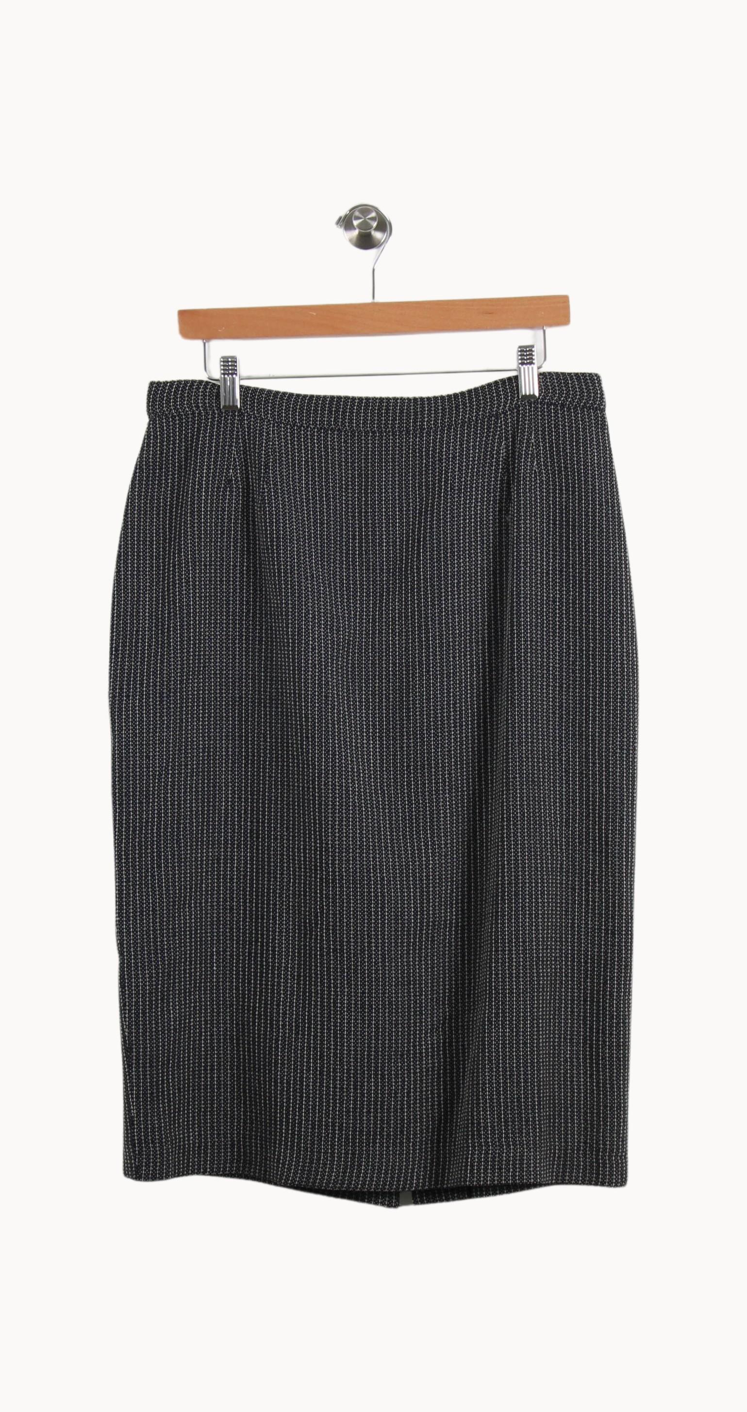 Jupe Droite Noir et Blanc - Taille XL/42 - Image 2