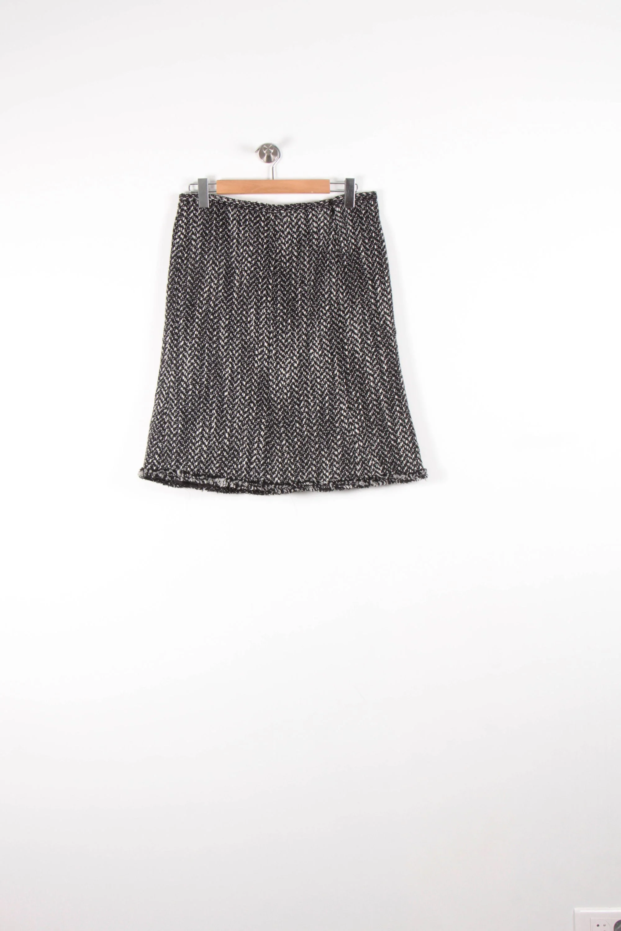 Jupe Droite Noire et Blanche - Taille XXXL/46 - Image 2