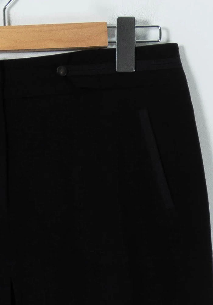 Jupe Droite Noire - Taille L/40 - Image 3
