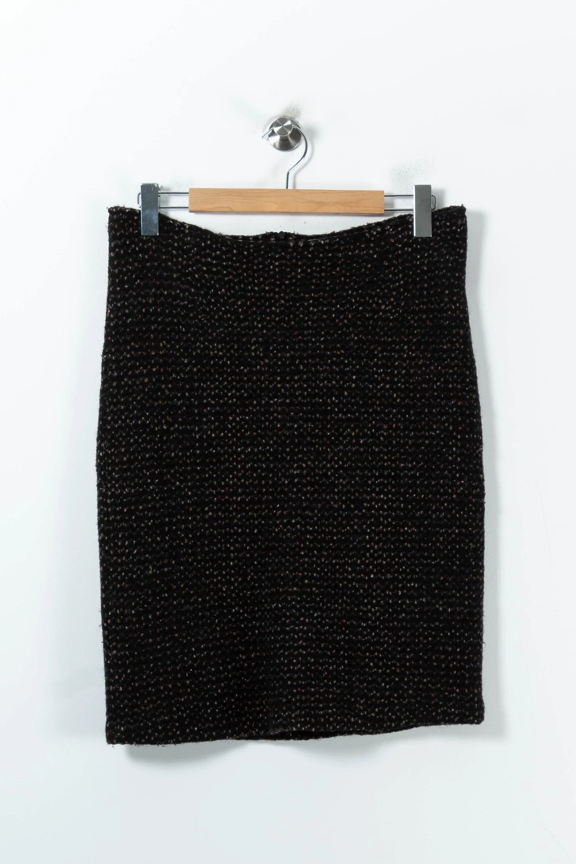 Jupe Droite Noire - Taille L/40 - Image 2