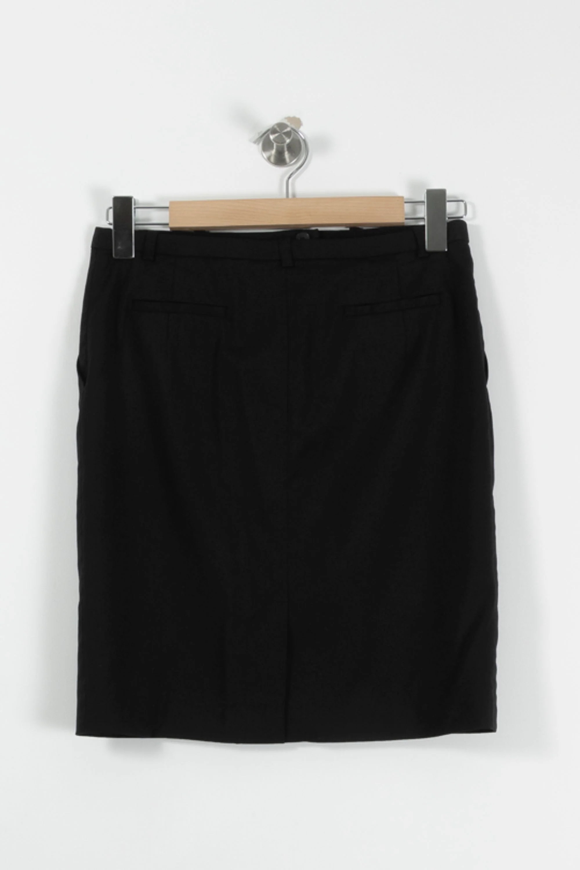 Jupe Droite Noire - Taille S/36 - Image 4