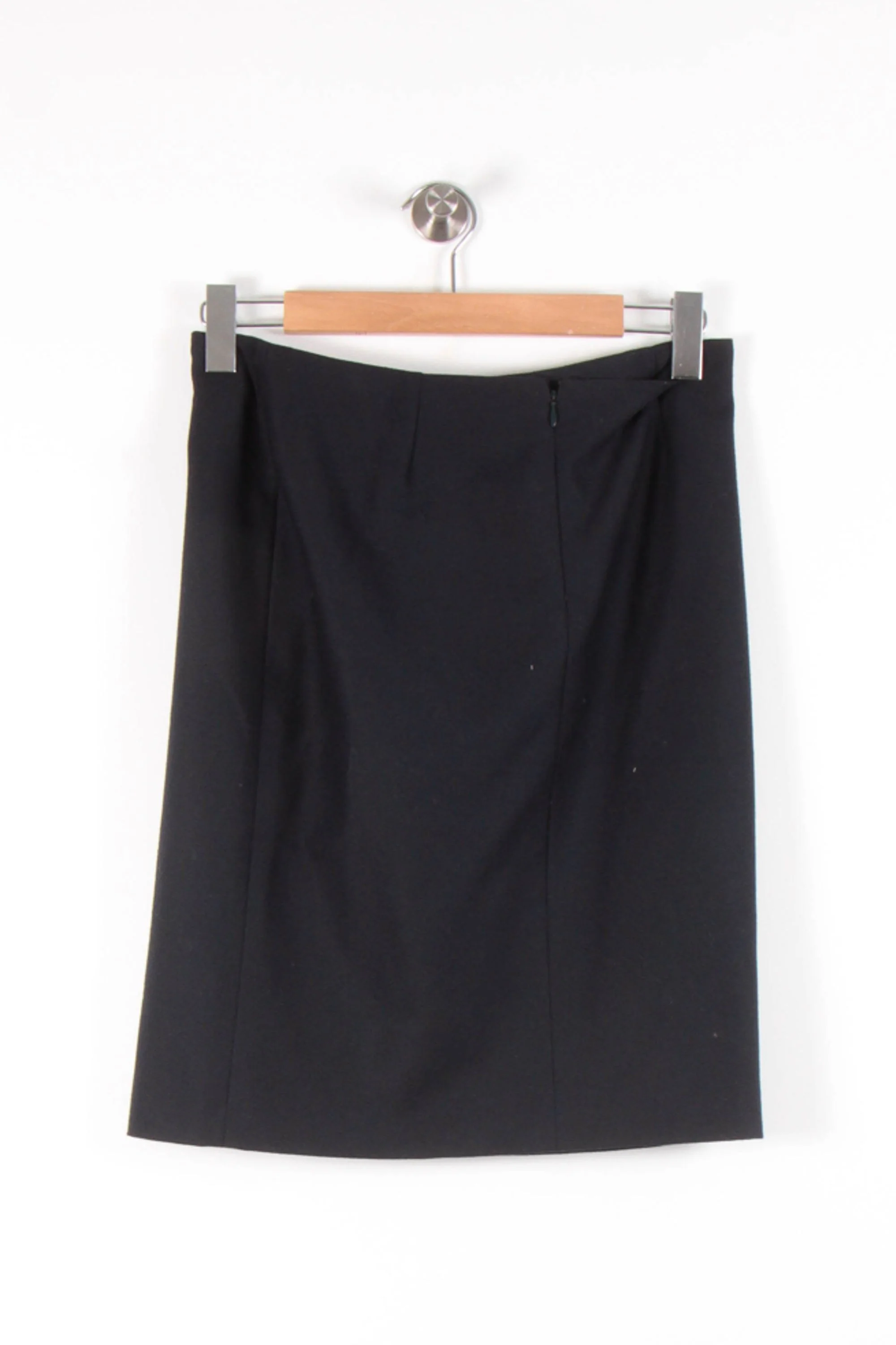 Jupe Droite Noire - Taille XS/34 - Image 4