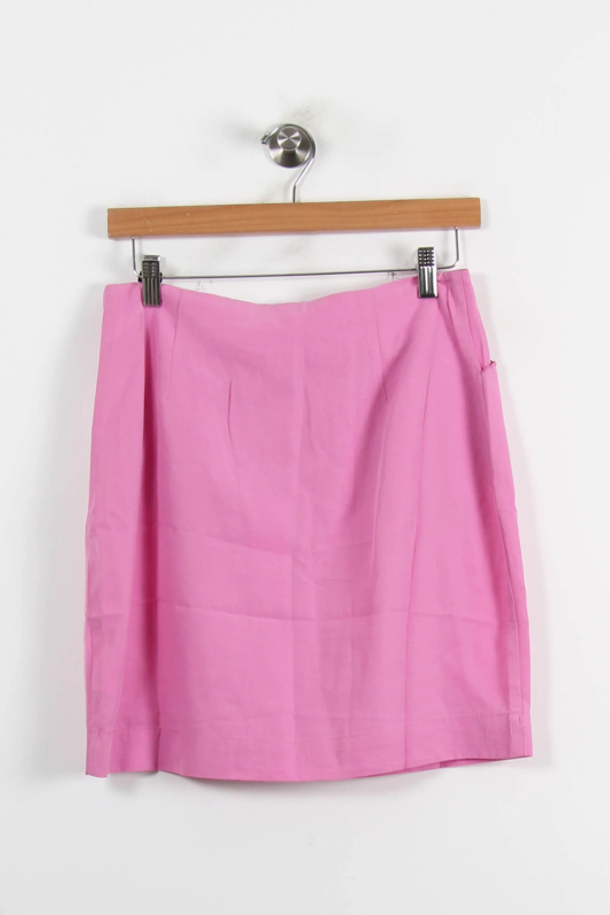 Jupe Droite Rose - Taille M/38 - Image 4