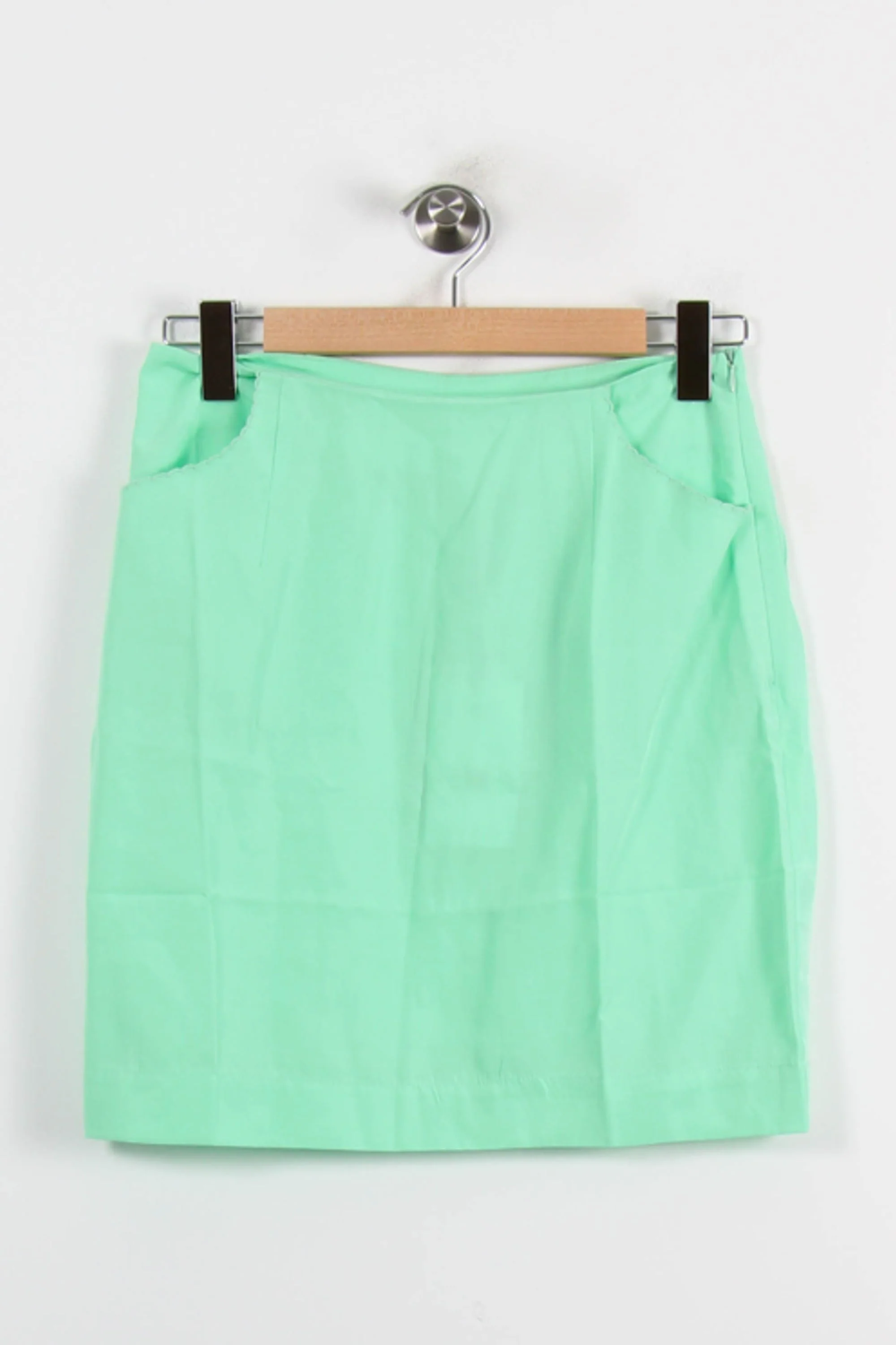 Jupe Droite Verte - Taille M/38 - Image 2