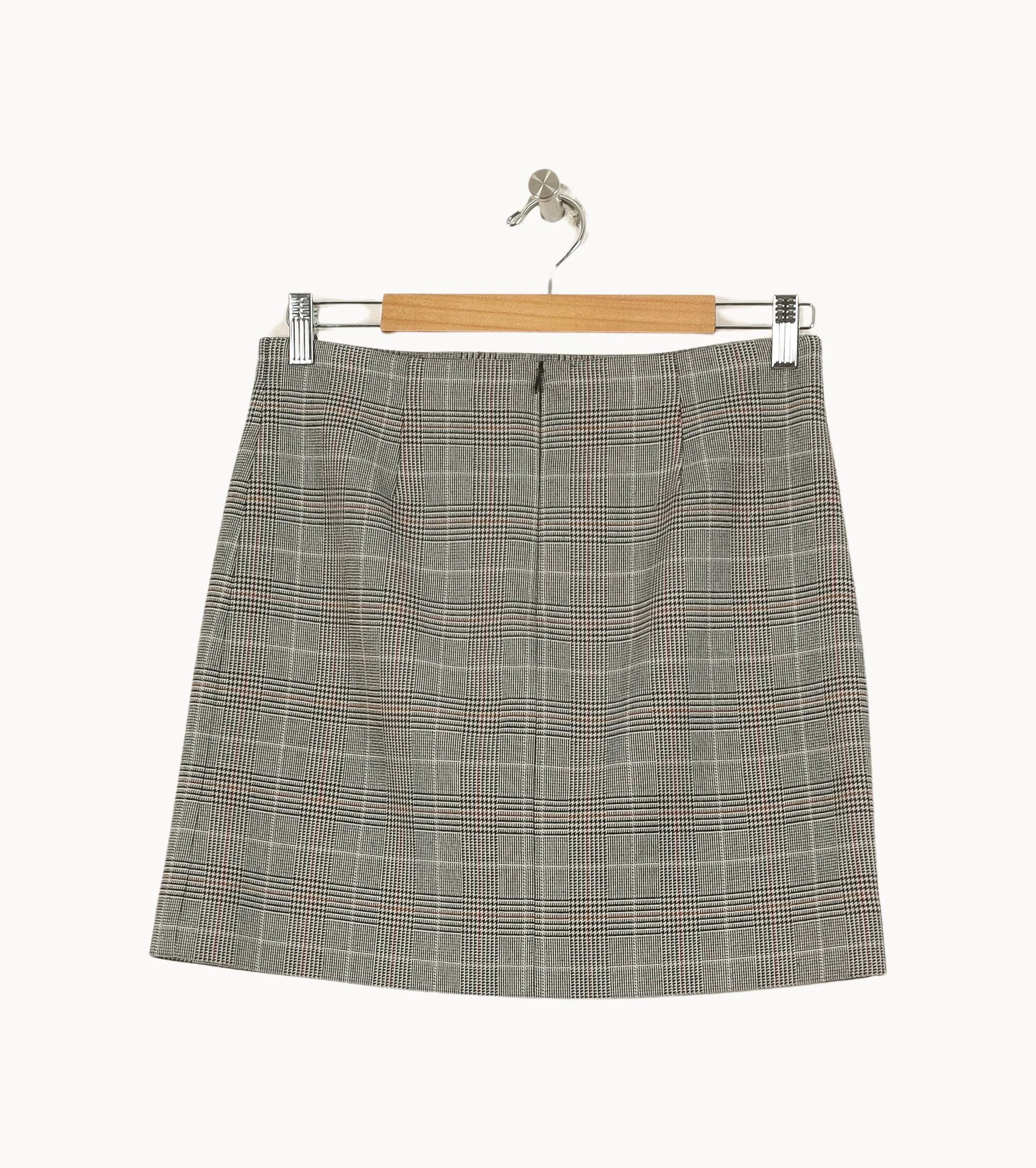 Jupe Écossaise Grise - Taille M/38 - Image 4
