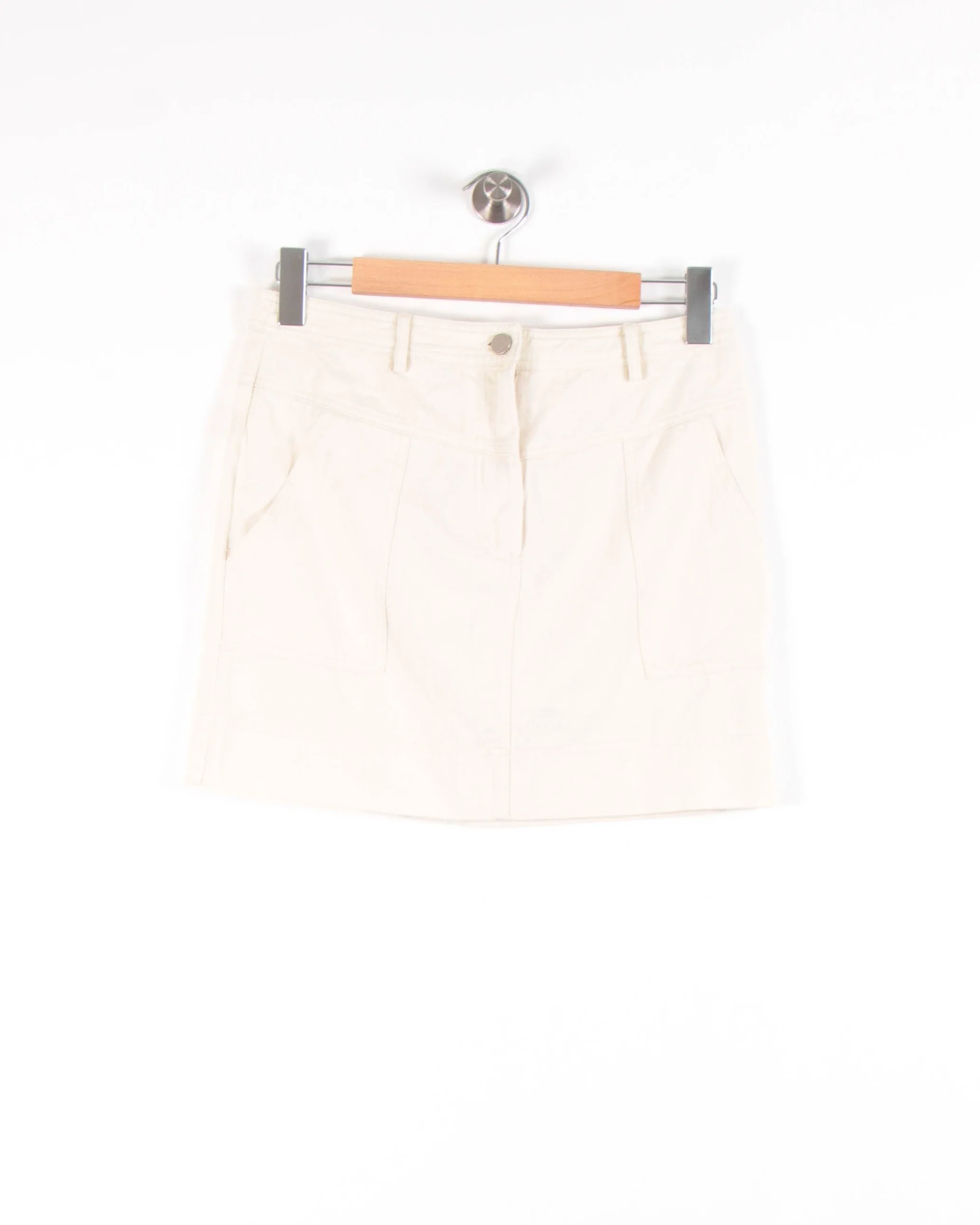 Jupe En Jean Beige - Taille S/36 - Image 2