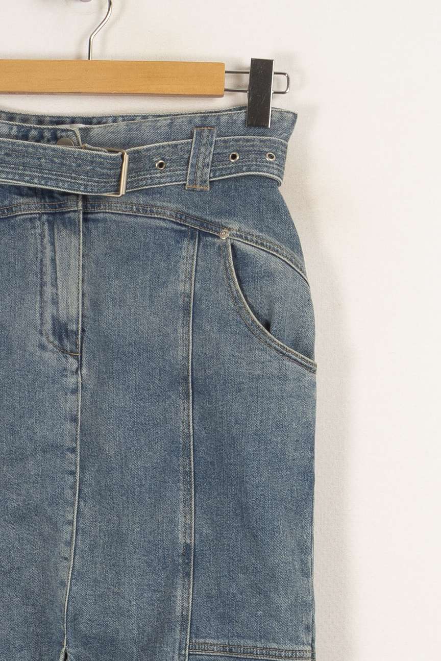 Jupe en jean bleu - Taille XS/34 - Image 2