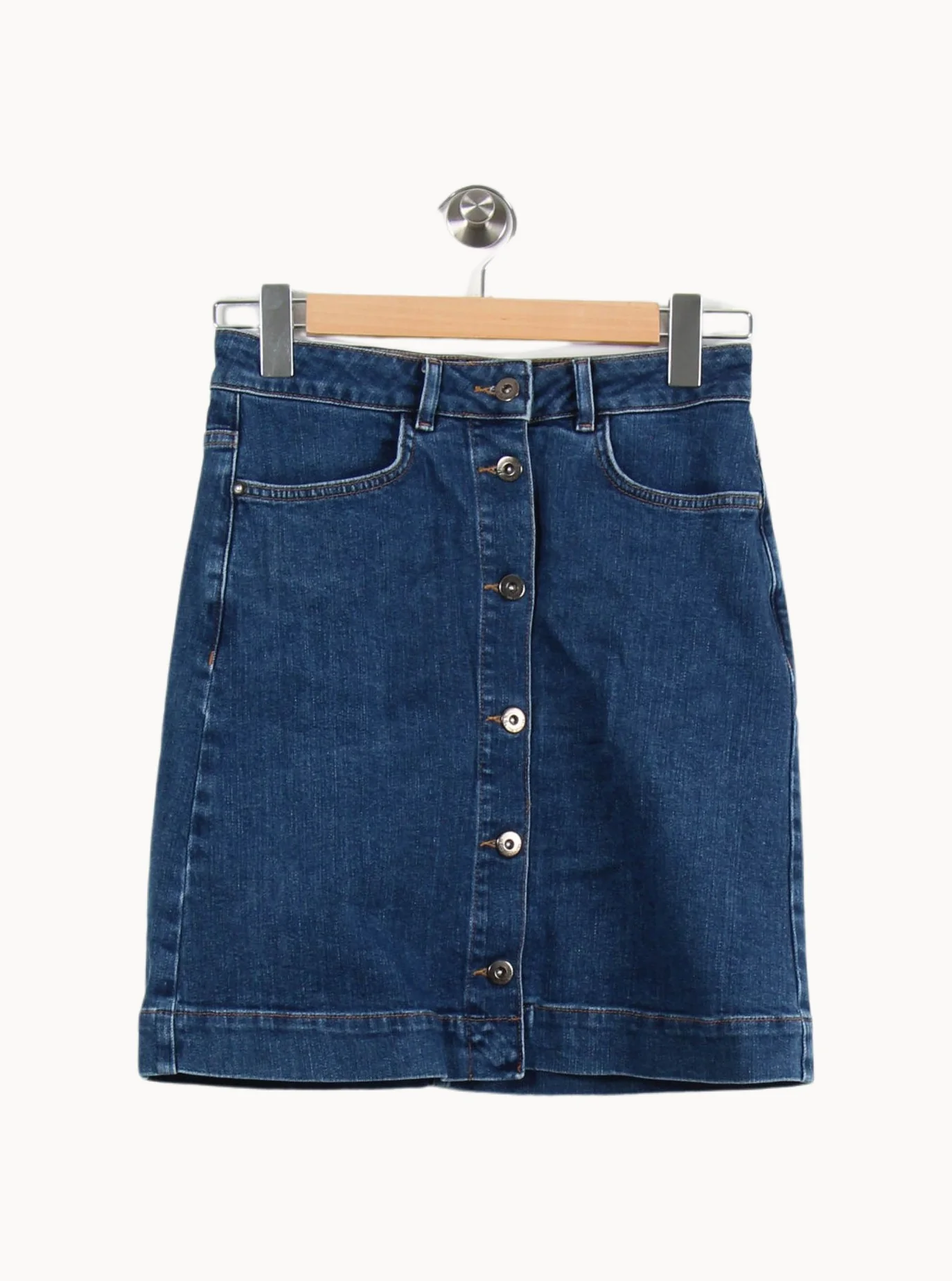 Jupe en Jean Bleue - Taille S/36 - Image 2