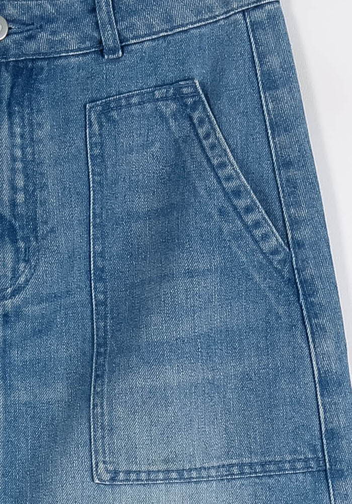 Jupe en Jean Bleue - Taille S/36 - Image 3