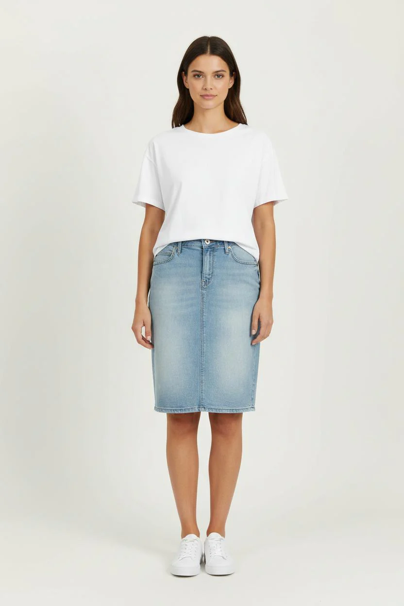 Jupe En Jean Bleue - Taille S/36