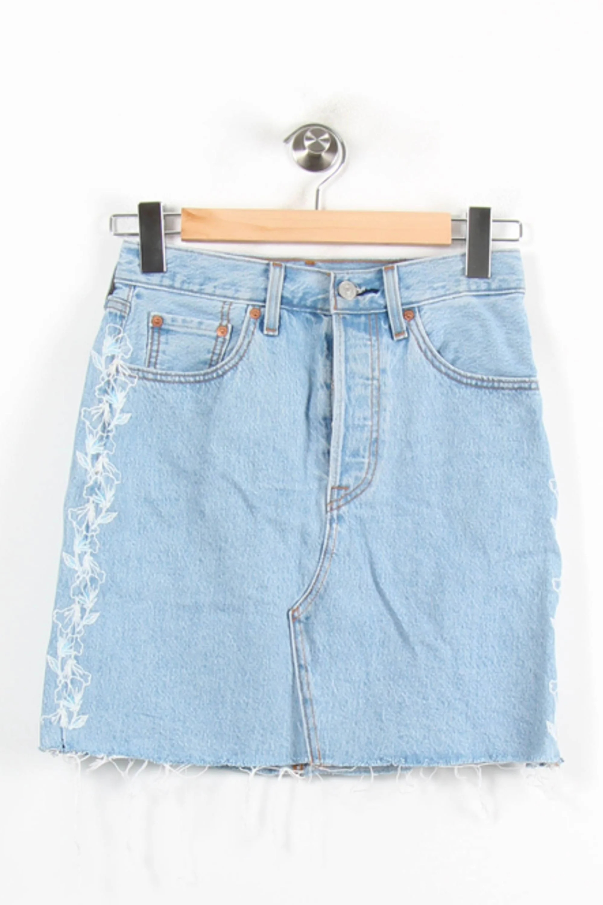 Jupe en Jean Bleue - Taille XS/34 - Image 2