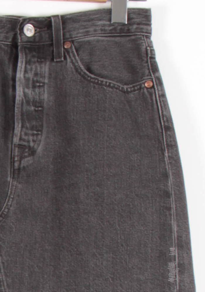 Jupe en Jean Grise - Taille S/36 - Image 3