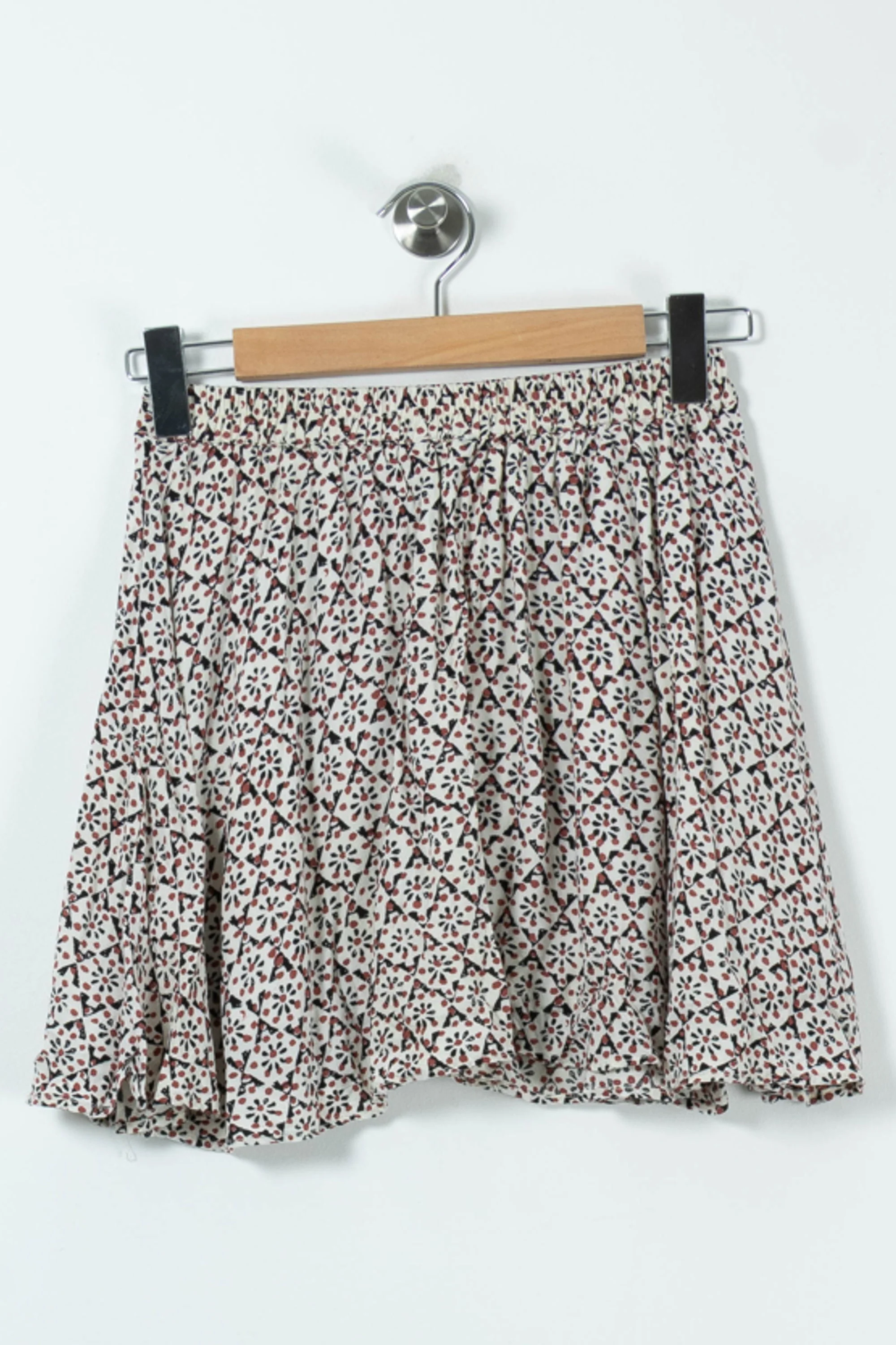 Jupe Évasée Blanche et Noire - Taille S/36 - Image 4