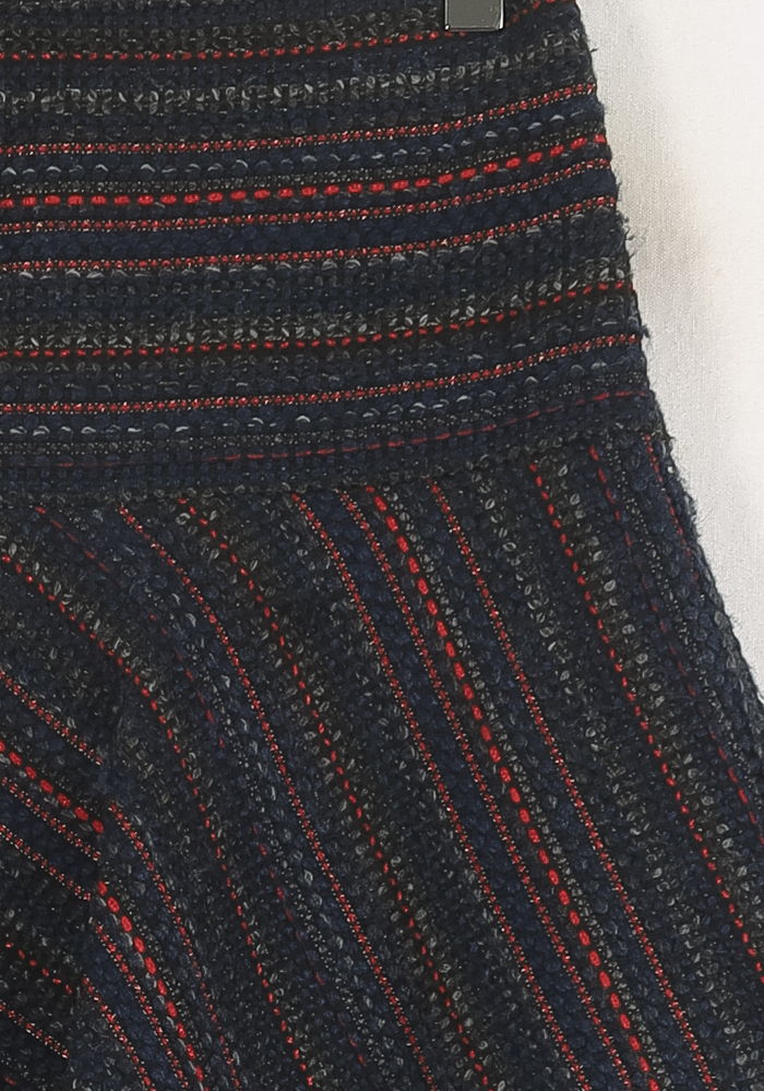 Jupe Évasée Bleu et Rouge - Taille M/38 - Image 3