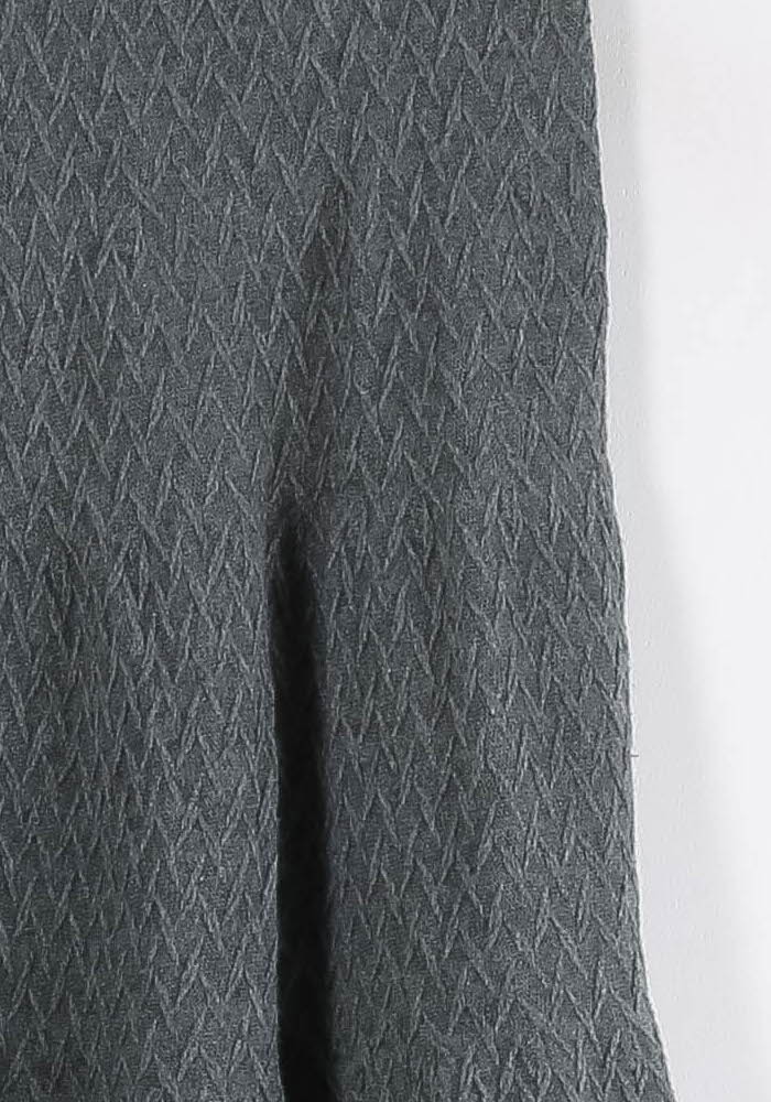 Jupe Évasée Grise - Taille M/38 - Image 3