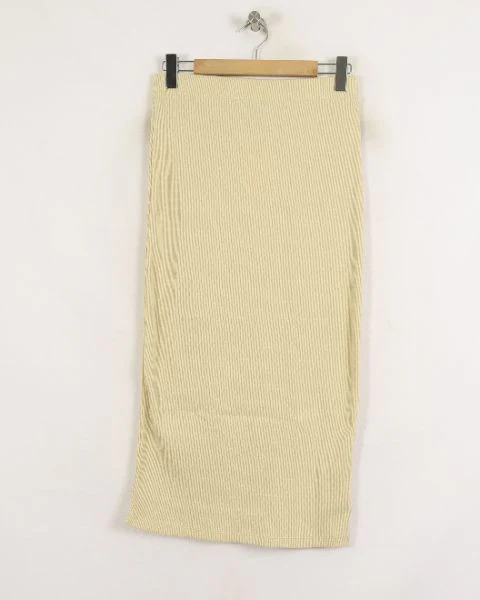 Jupe Longue Beige - Taille S/36 - Image 4
