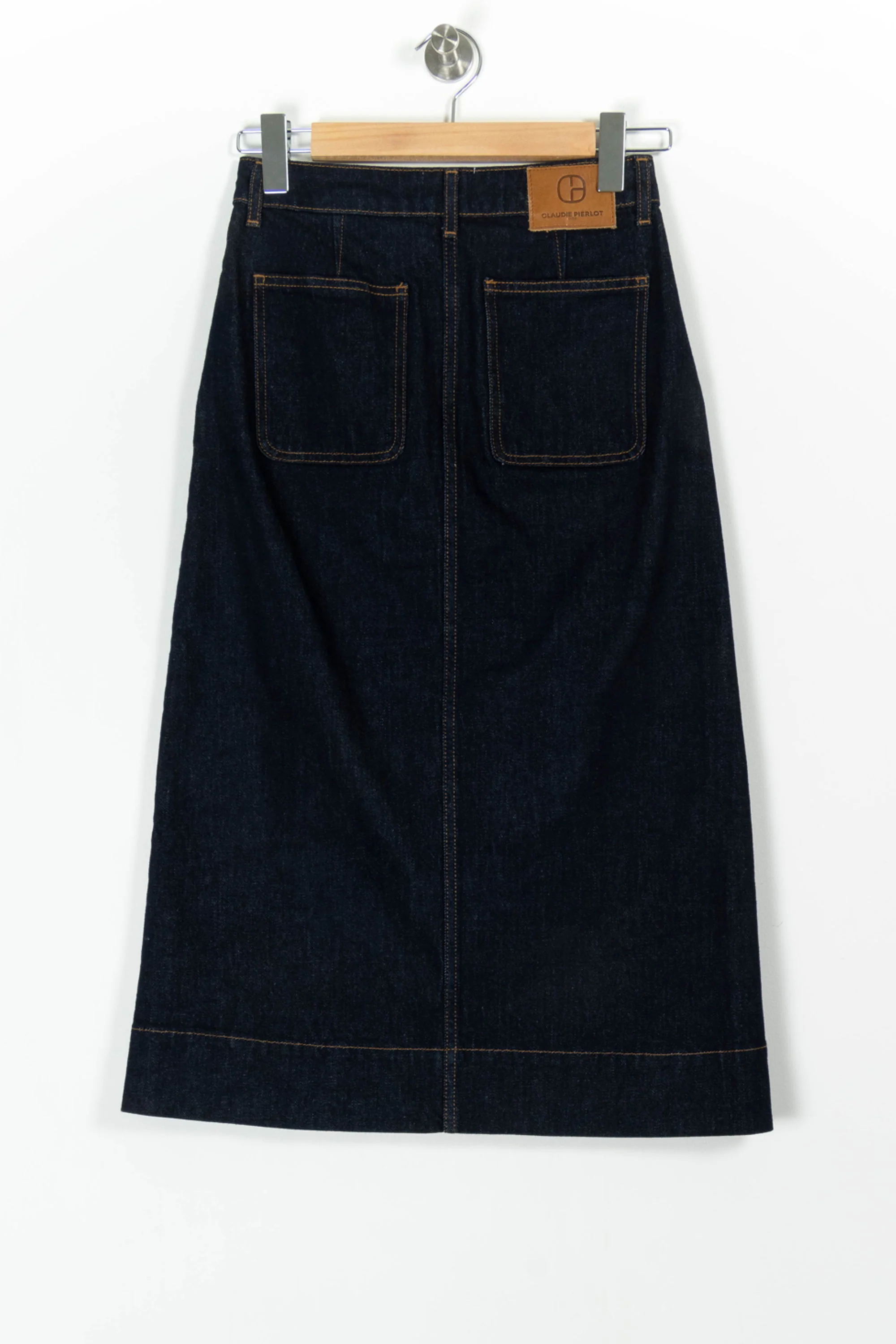 Jupe Longue Bleue - Taille S/36 - Image 4
