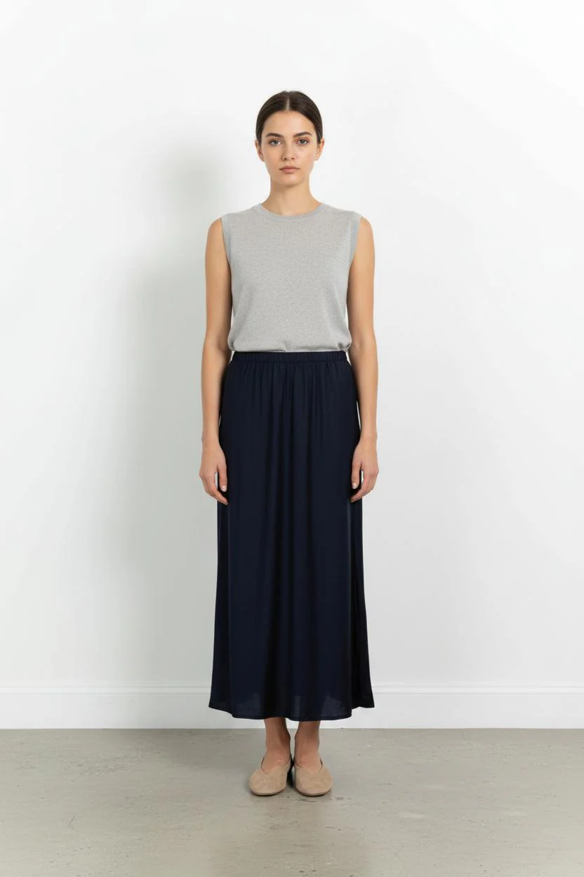 Jupe Longue Bleue - Taille XS/34