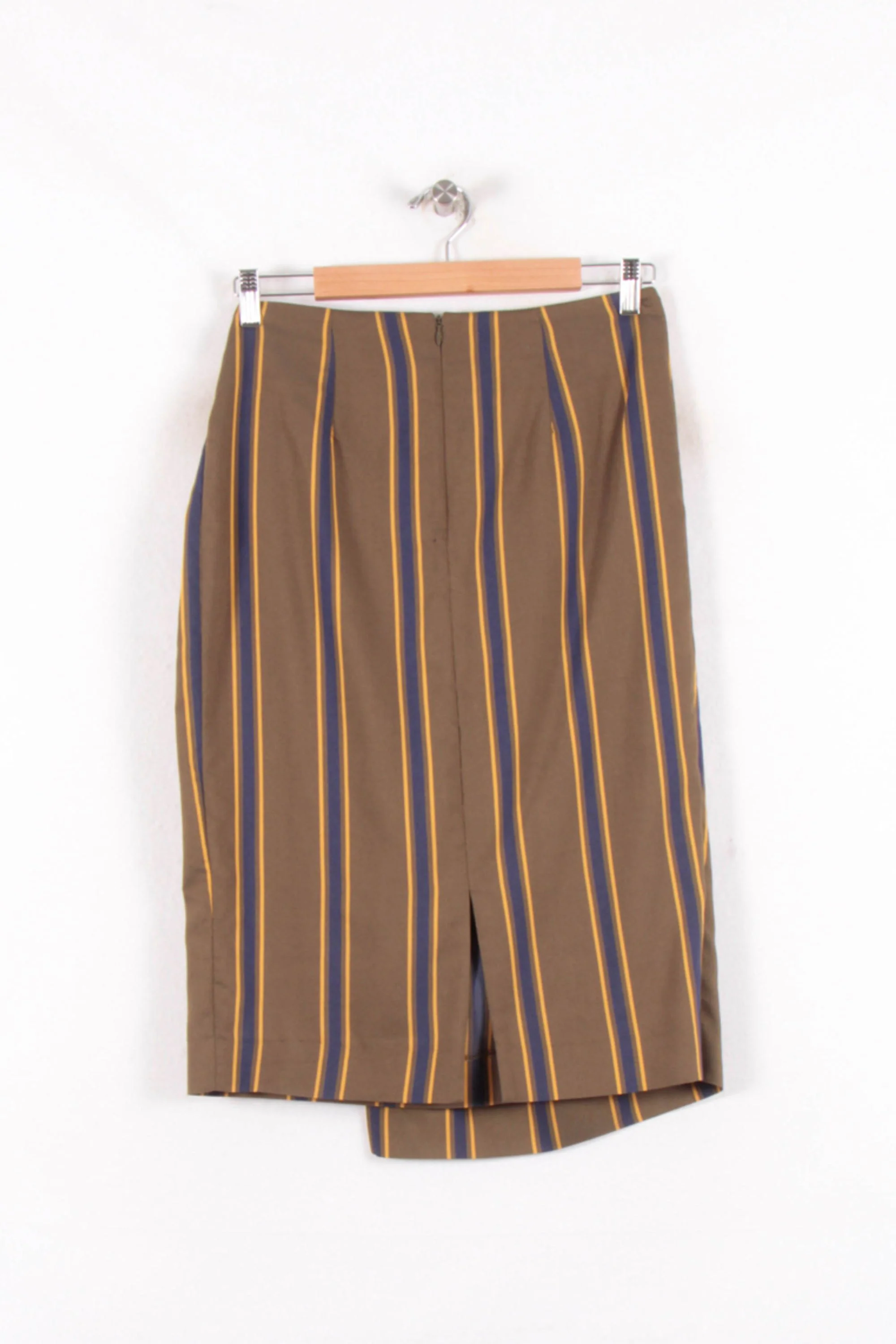Jupe Longue Marron et Jaune - Taille L/40 - Image 4