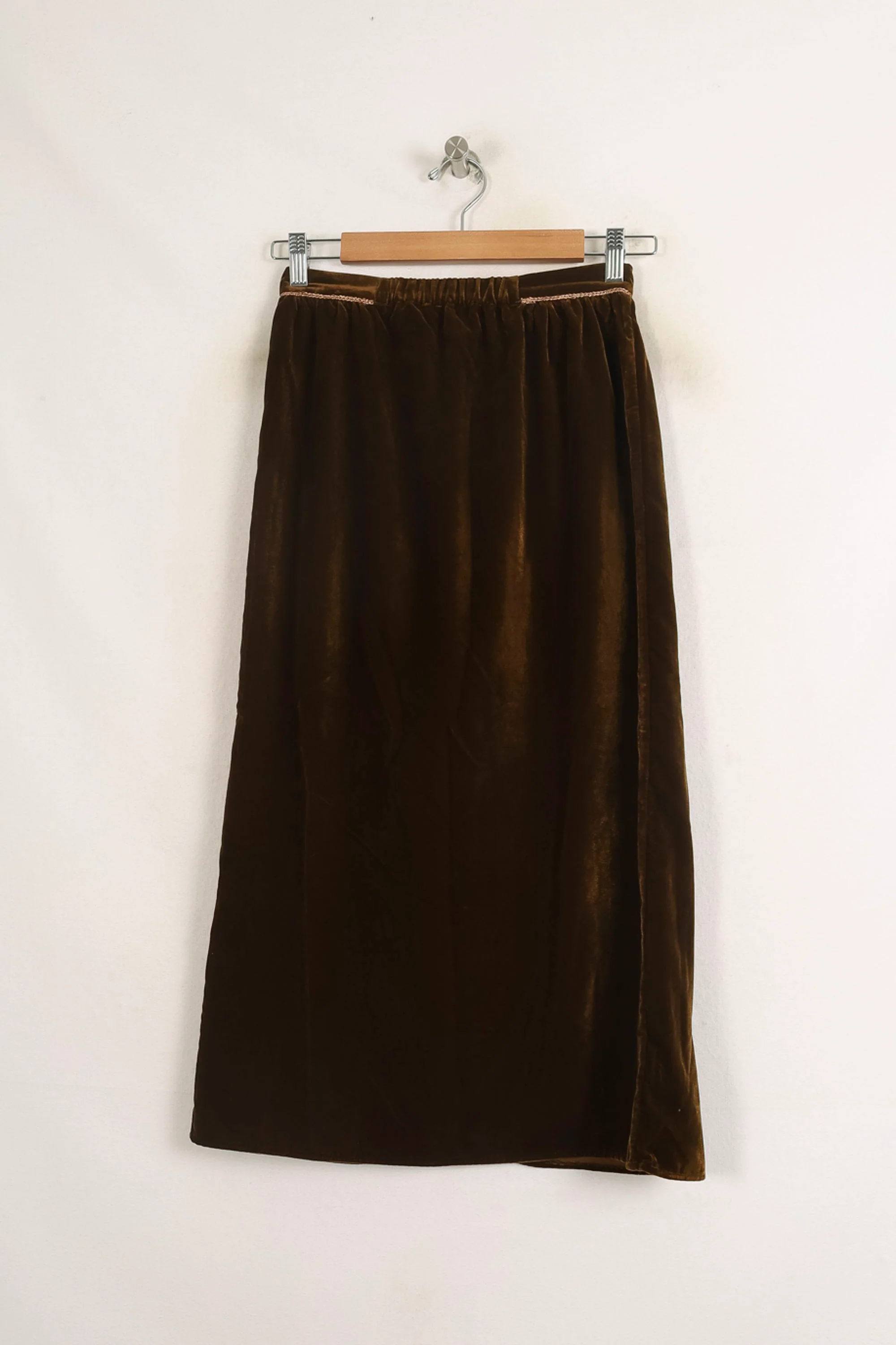 Jupe Longue Marron - Taille XS/34 - Image 4