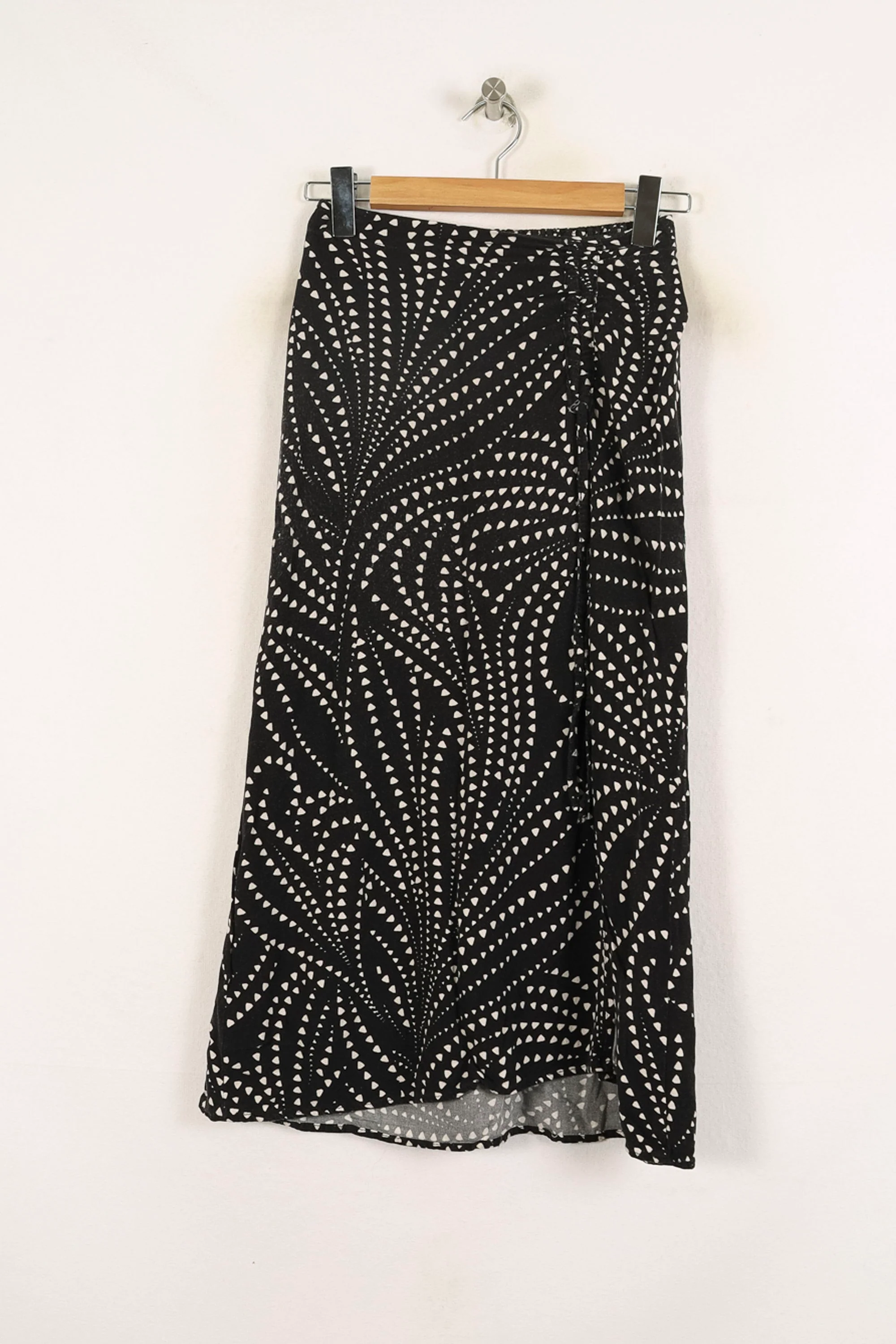 Jupe Longue Noire et Blanche - Taille XS/34 - Image 2