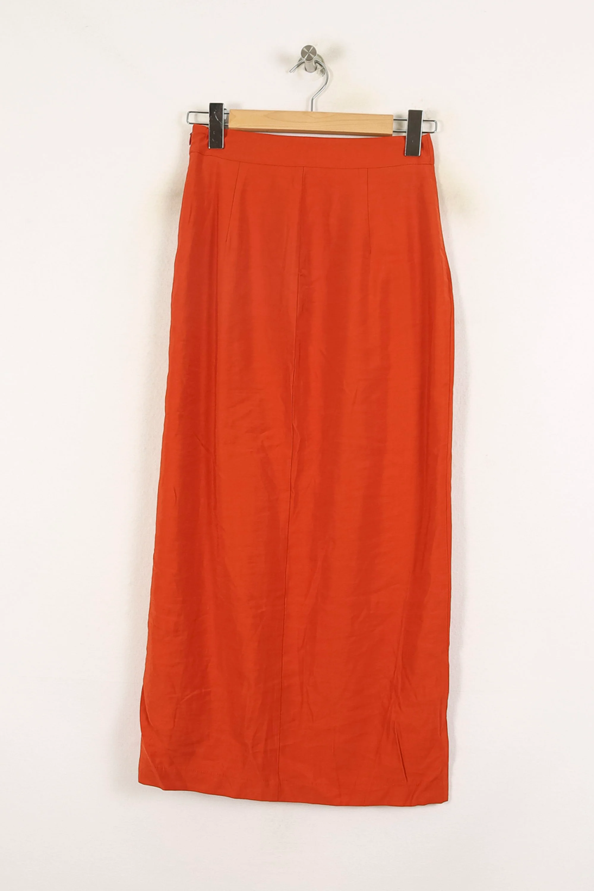 Jupe Longue Orange - Taille S/36 - Image 4