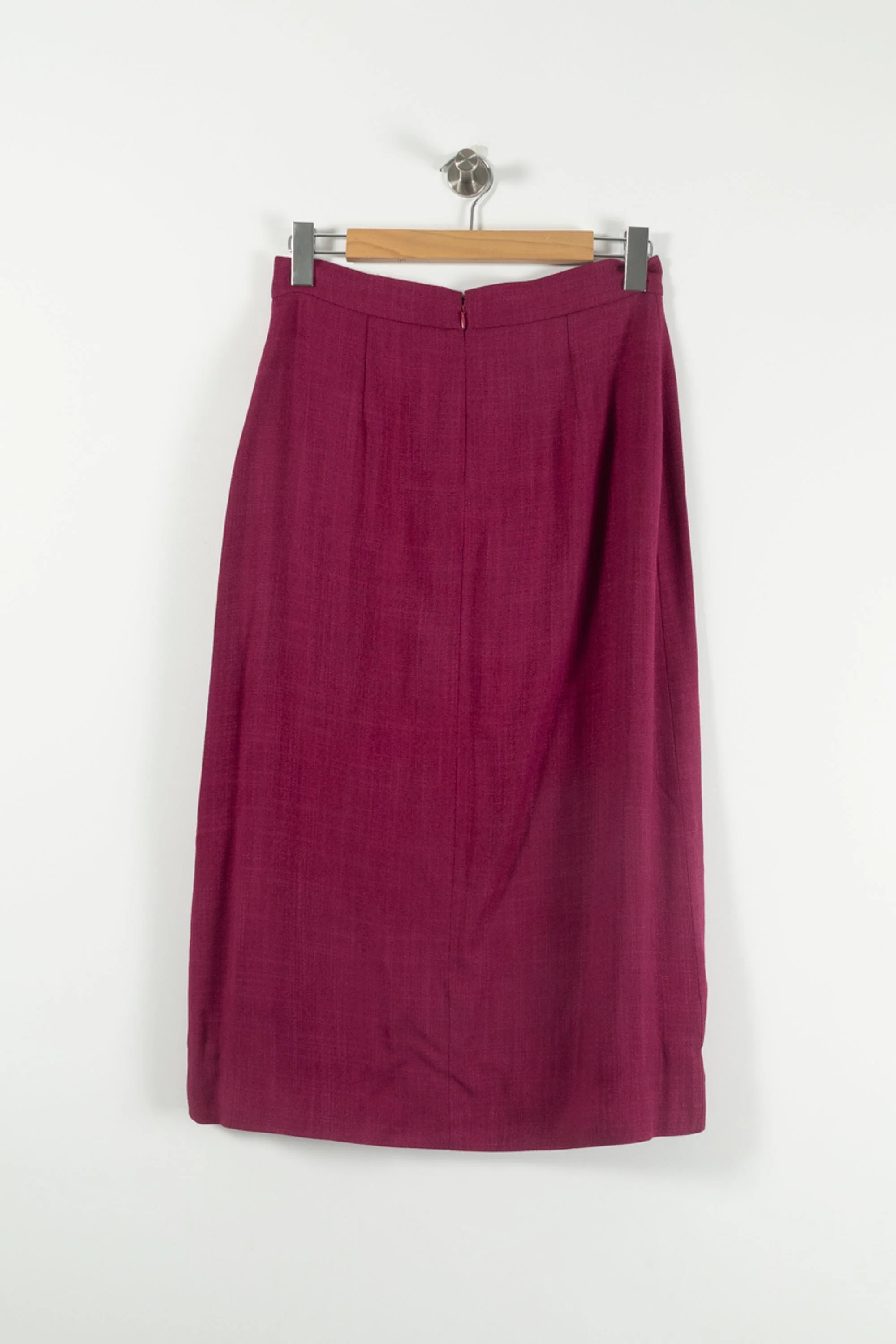 Jupe Longue Rose - Taille L/40 - Image 4
