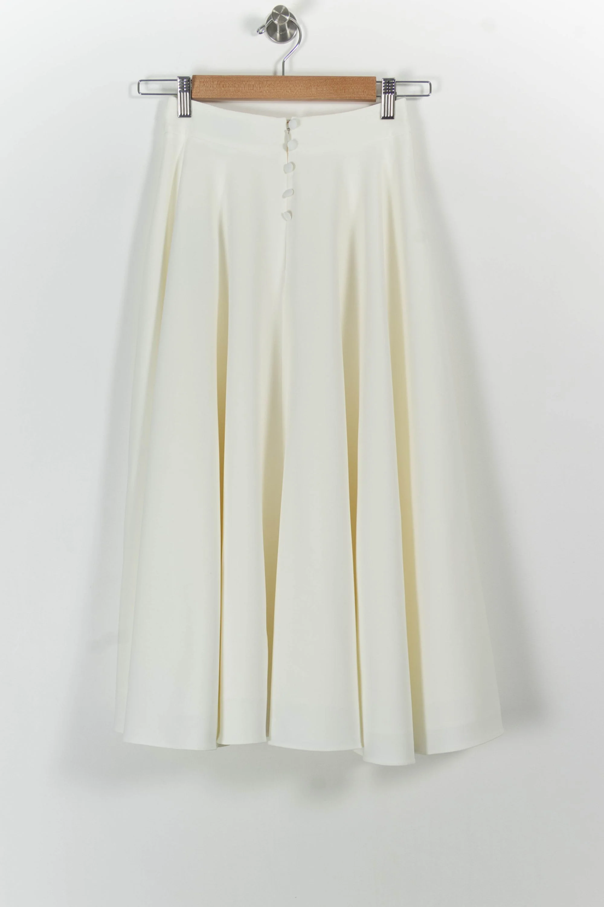 Jupe Midi Beige - Taille XS/34 - Image 4