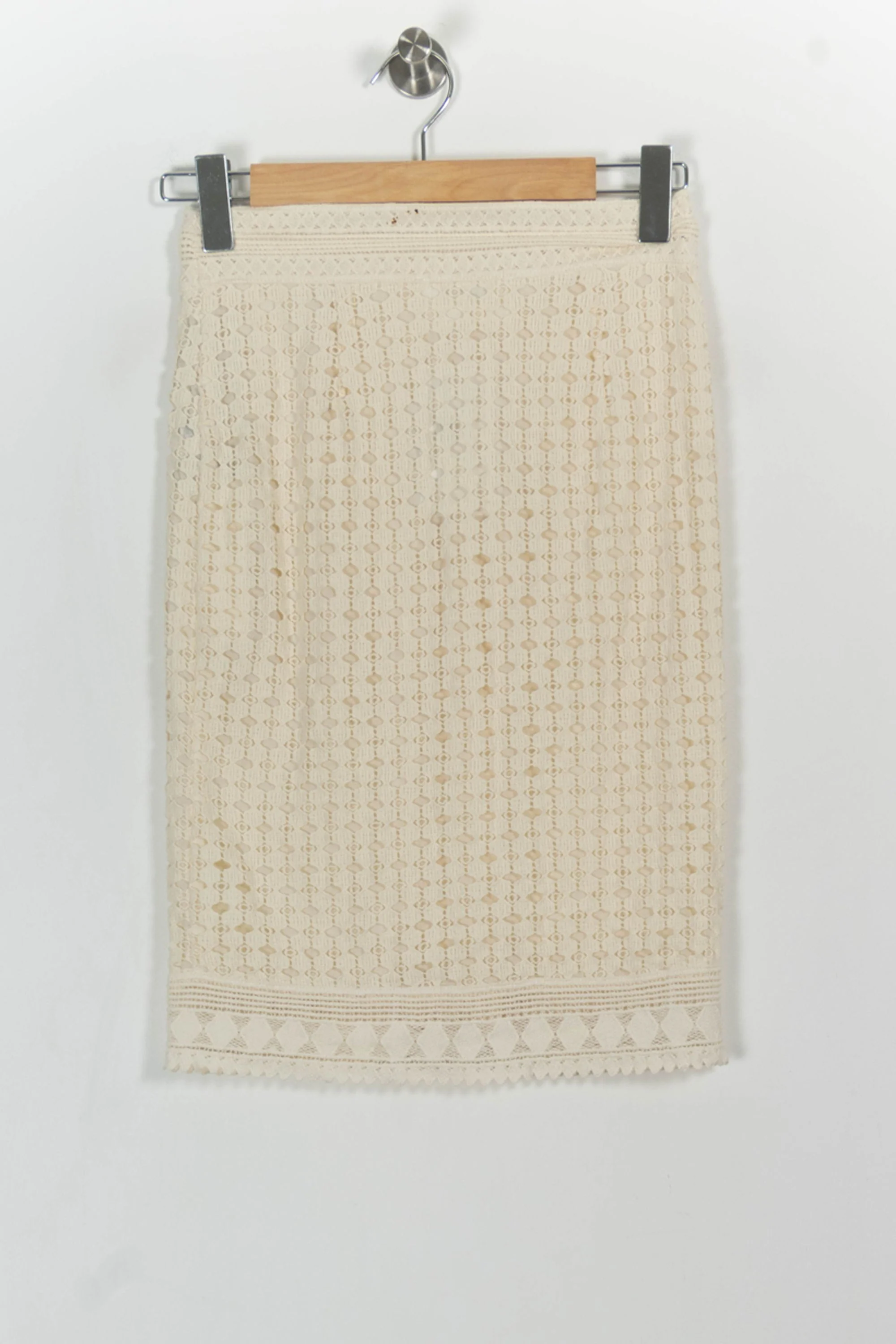 Jupe Midi Blanche - Taille XS/34 - Image 4
