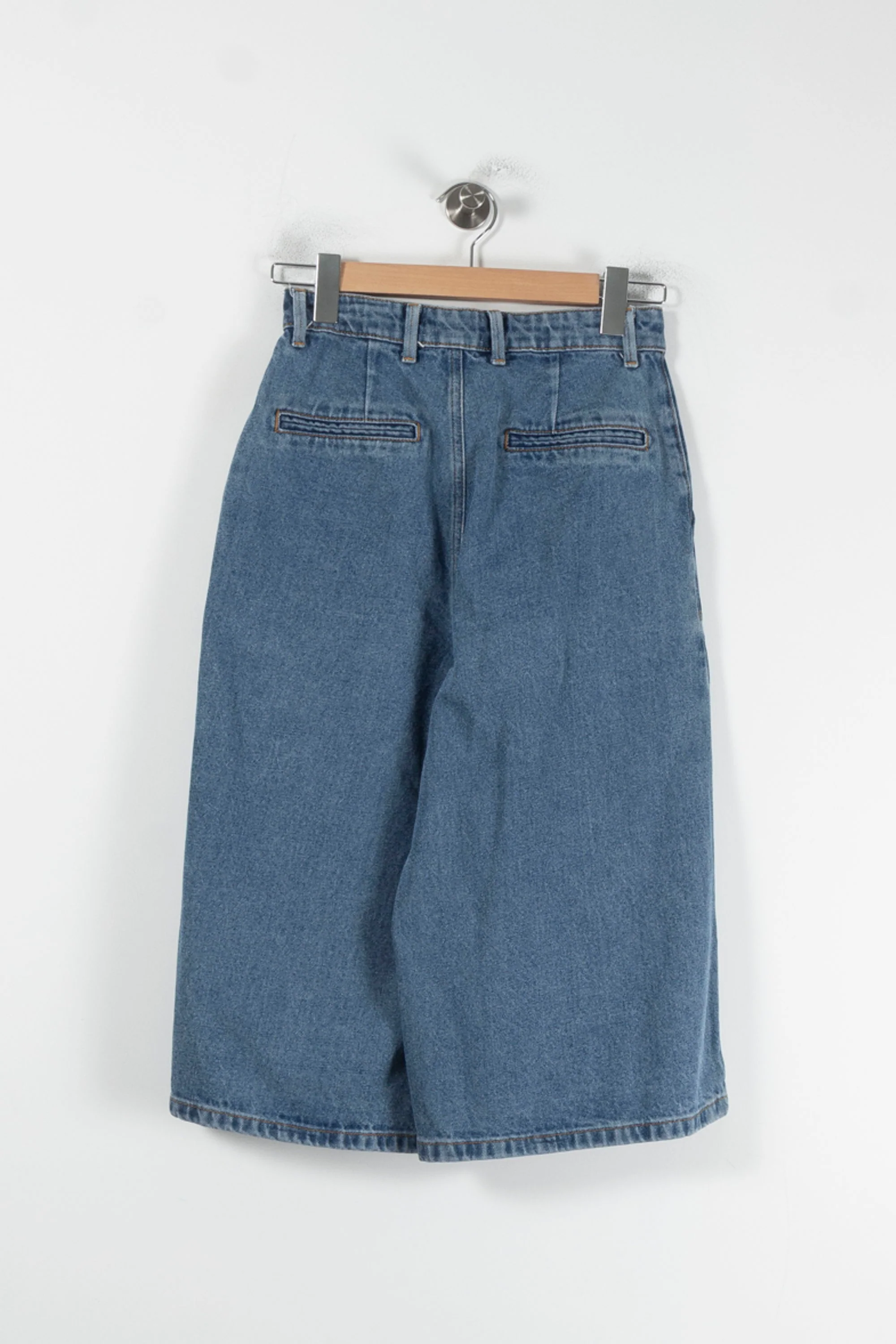 Jupe Midi Bleue - Taille S/36 - Image 4