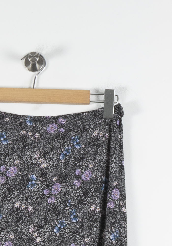 Jupe Midi Grise et Violette - Taille M/38 - Image 3