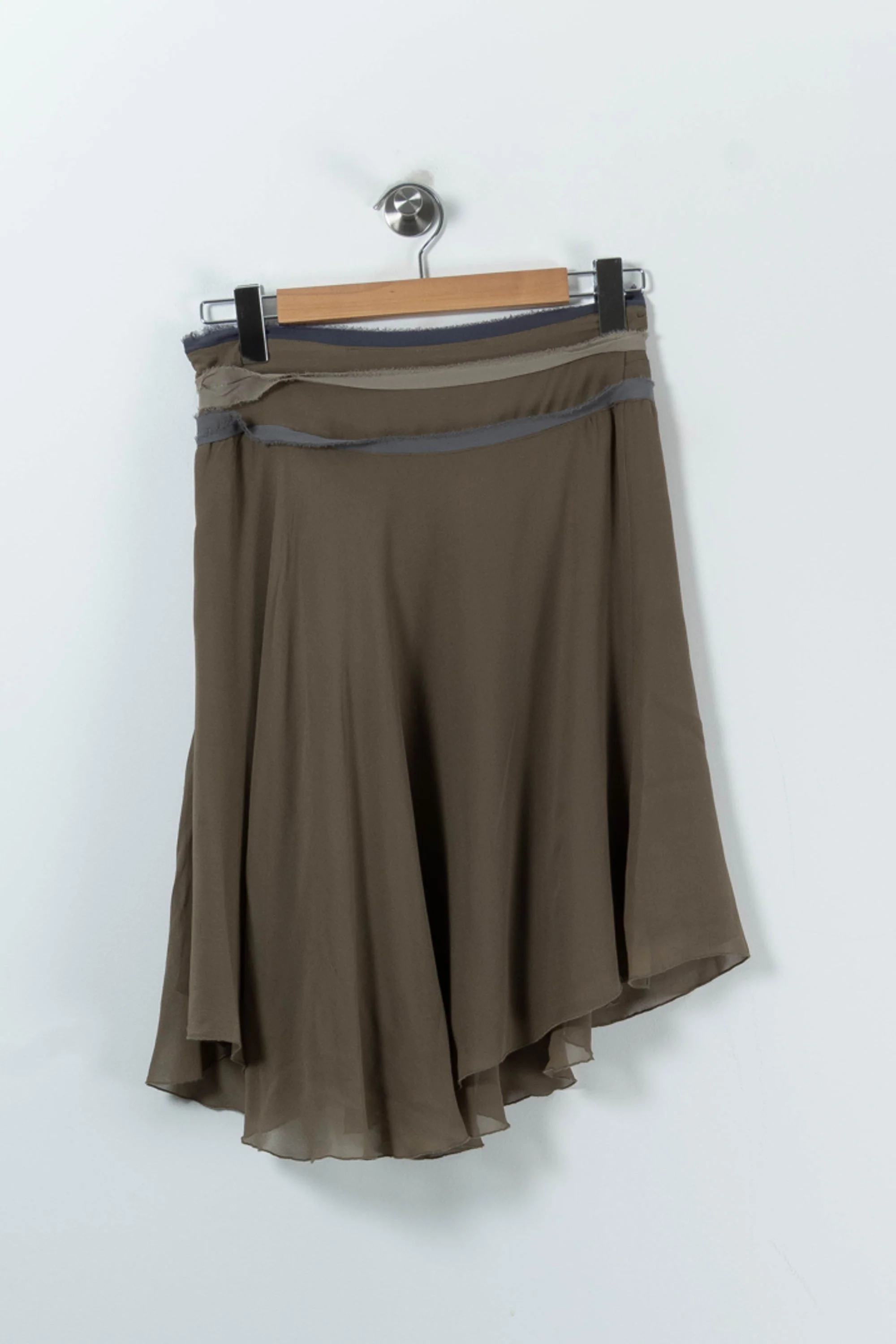 Jupe Midi Kaki - Taille S/36 - Image 4