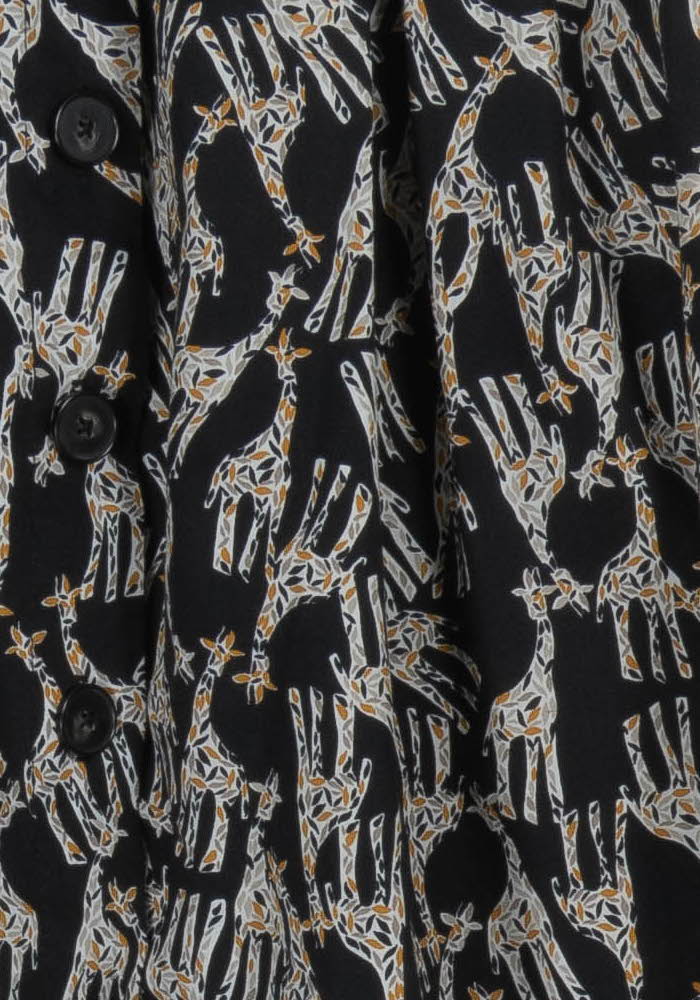 Jupe Midi Noire et Blanche - Taille S/36 - Image 3