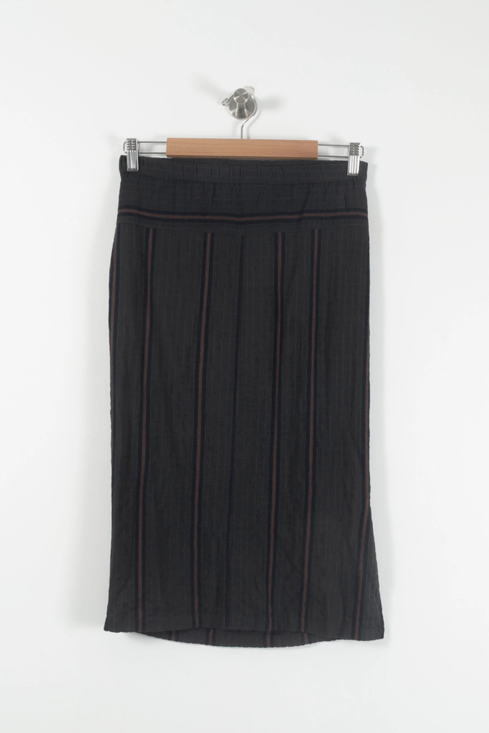 Jupe Midi Noire et Marron - Taille S/36 - Image 4