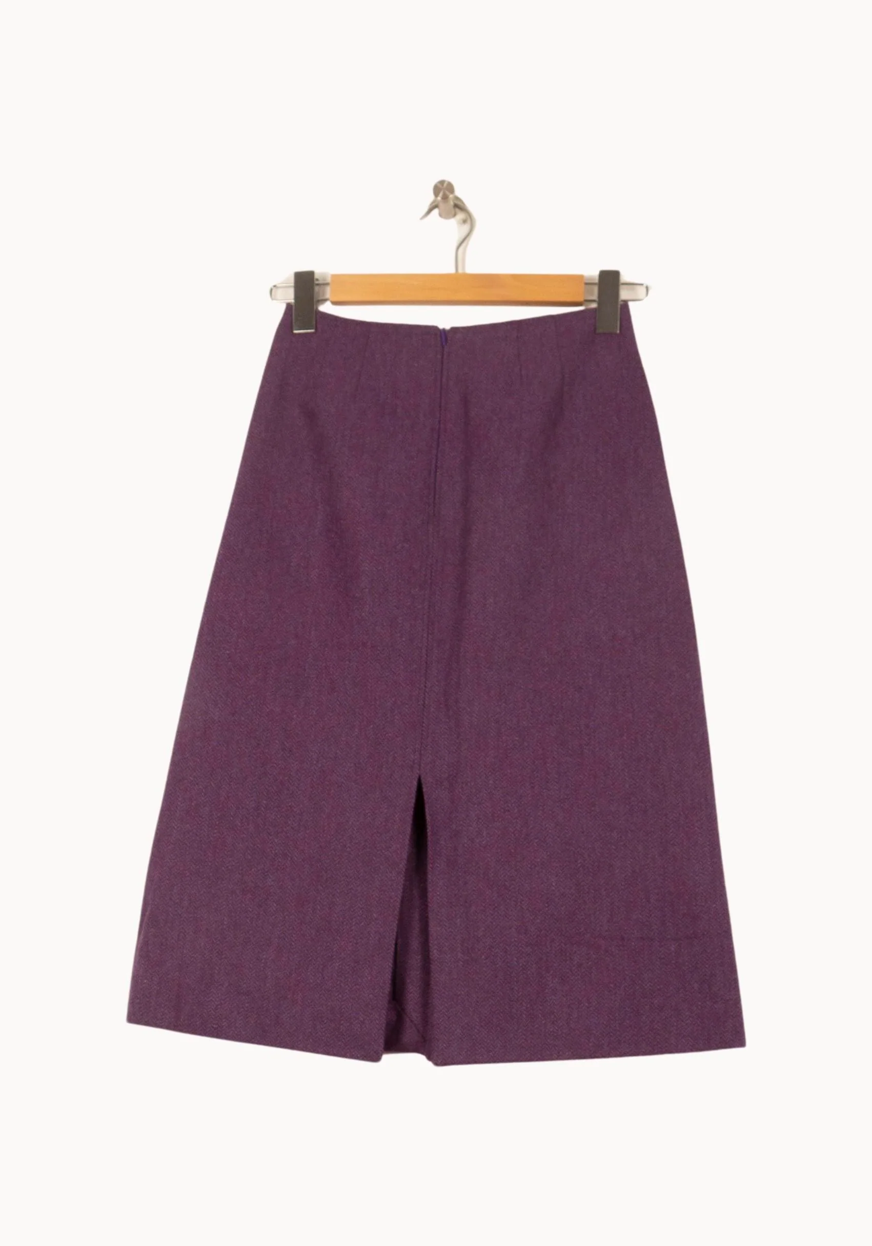 Jupe Midi Violette - Taille XS/34 - Image 4