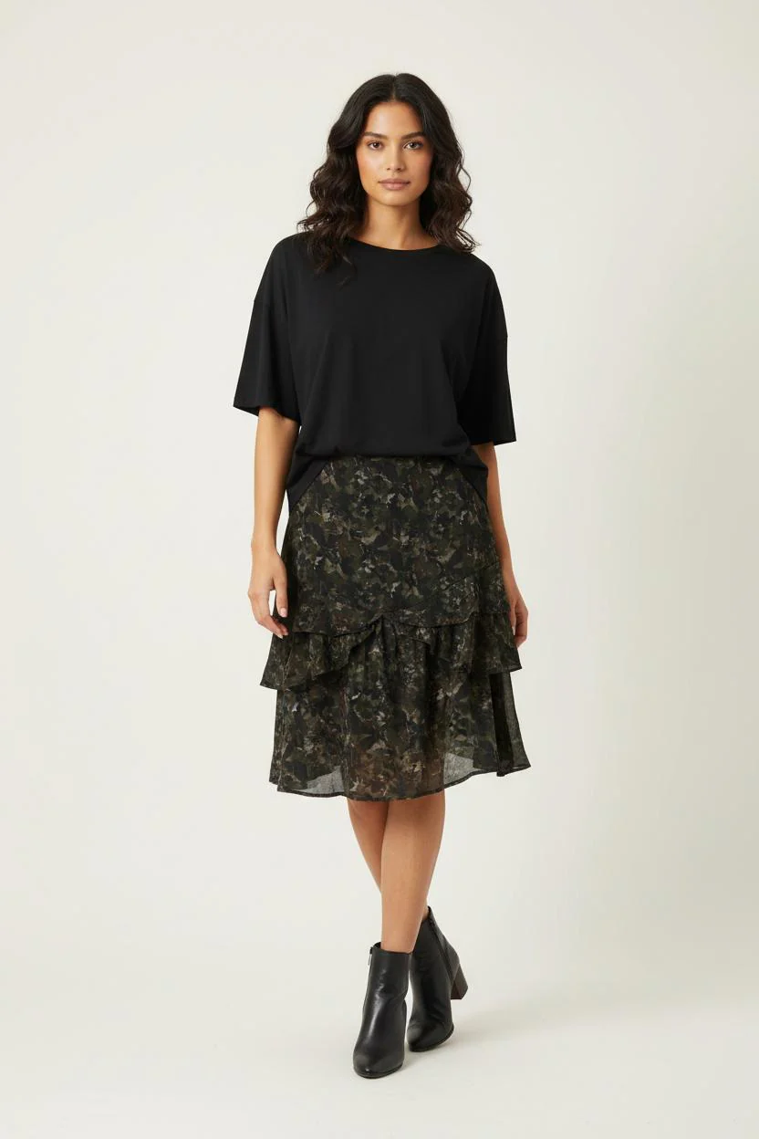Jupe militaire verte - Taille M/38