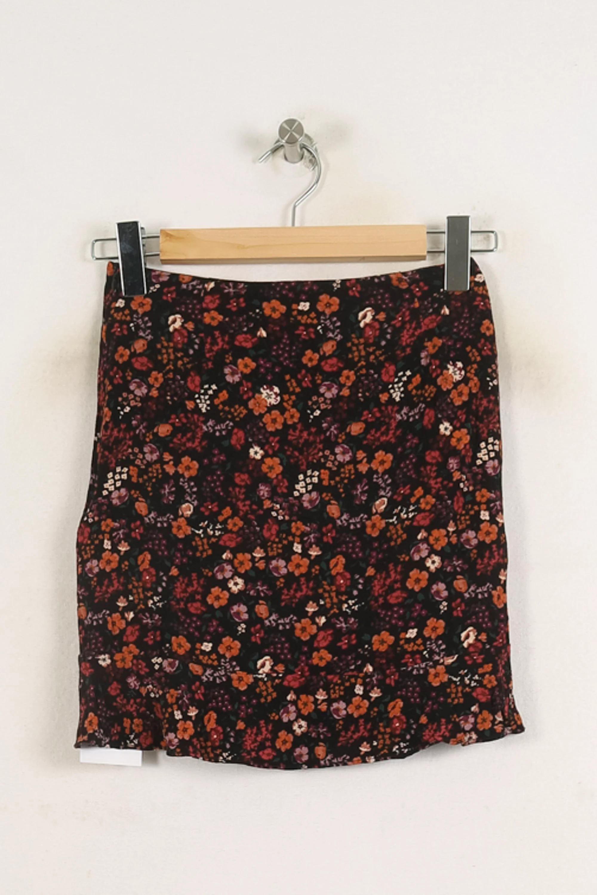 Jupe Noire et Fleurie - Taille XS/34 - Image 4