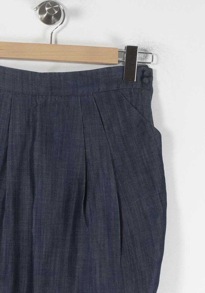Jupe Plissée Bleue - Taille M/38 - Image 3