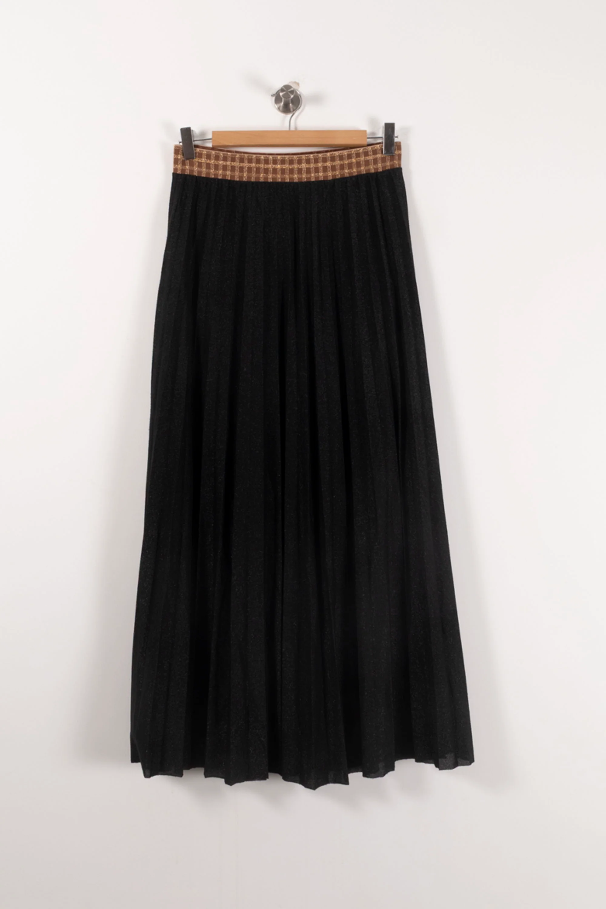 Jupe Plissée Noire - Taille M/38 - Image 2