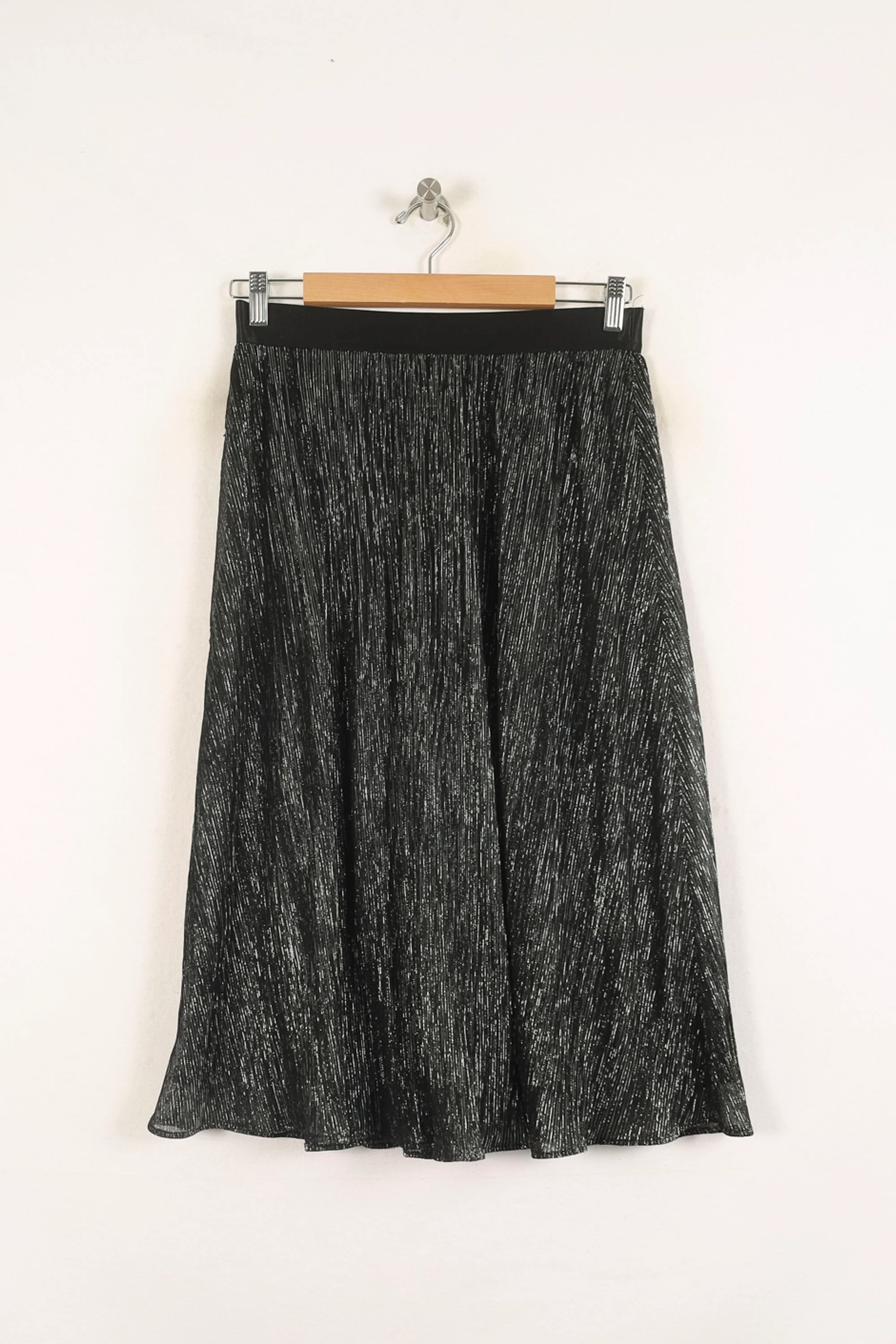 Jupe Plissée Noire - Taille S/36 - Image 2
