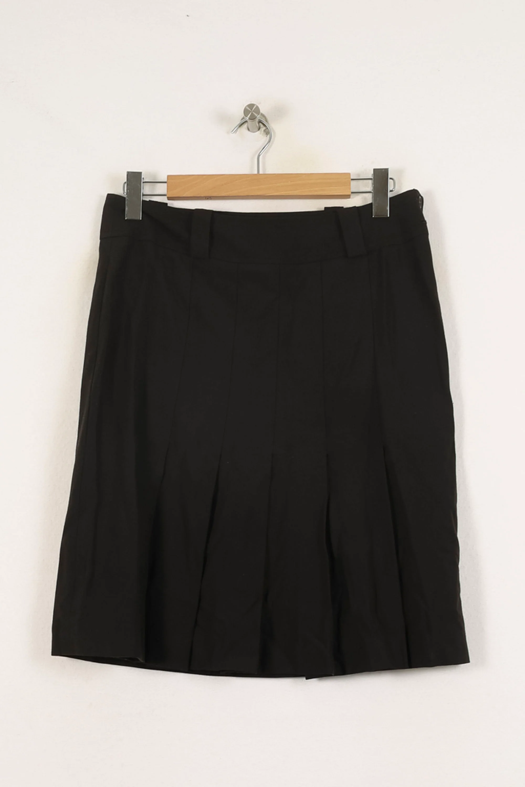 Jupe Plissée Noire - Taille XL/42 - Image 2