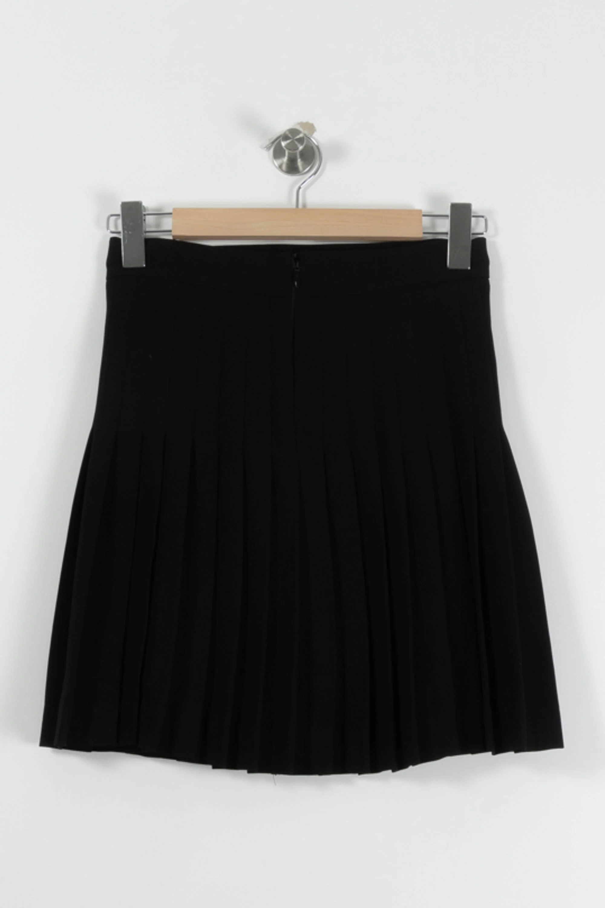 Jupe Plissée Noire - Taille XS/34 - Image 4