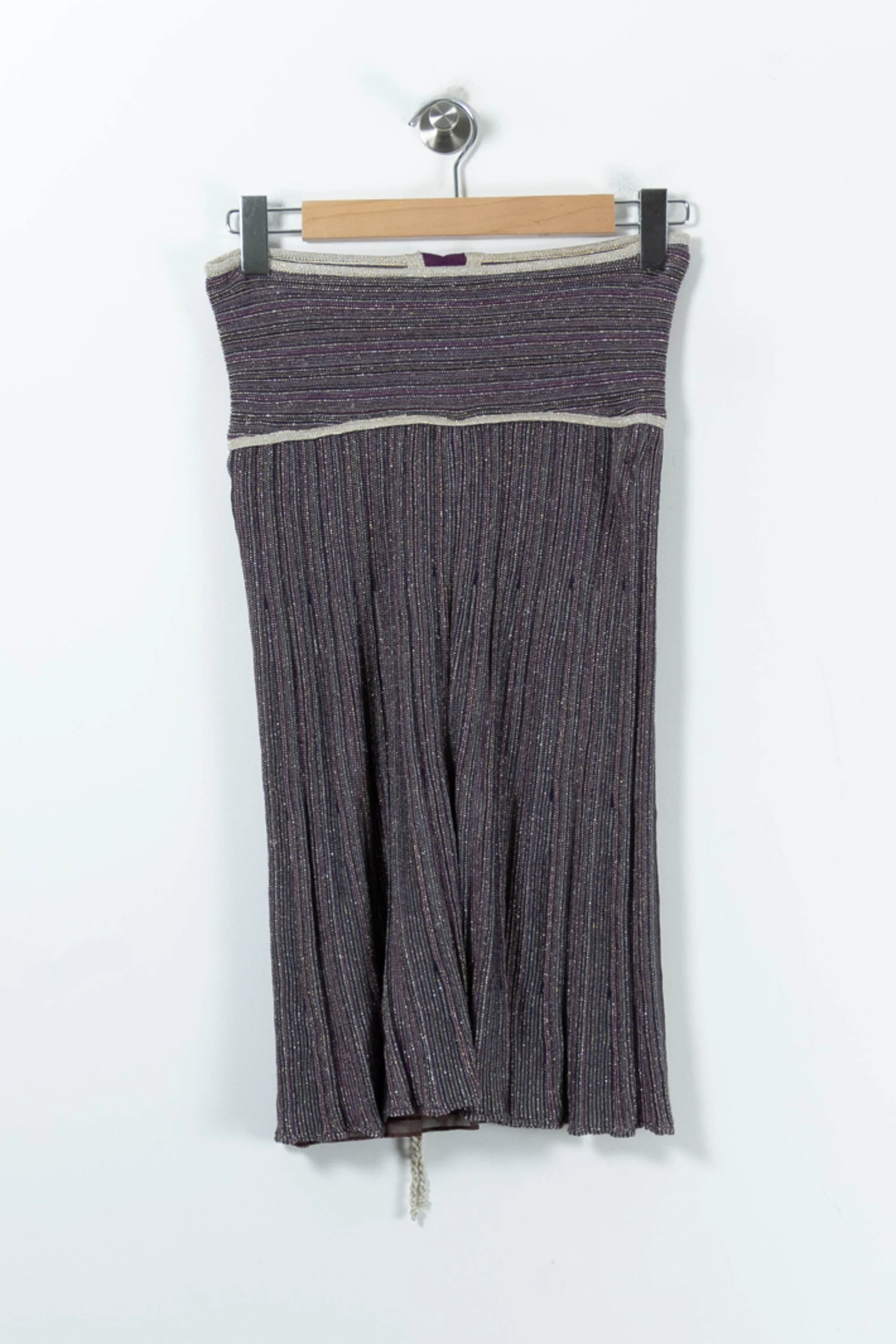 Jupe Plissée Violette - Taille S/36 - Image 4
