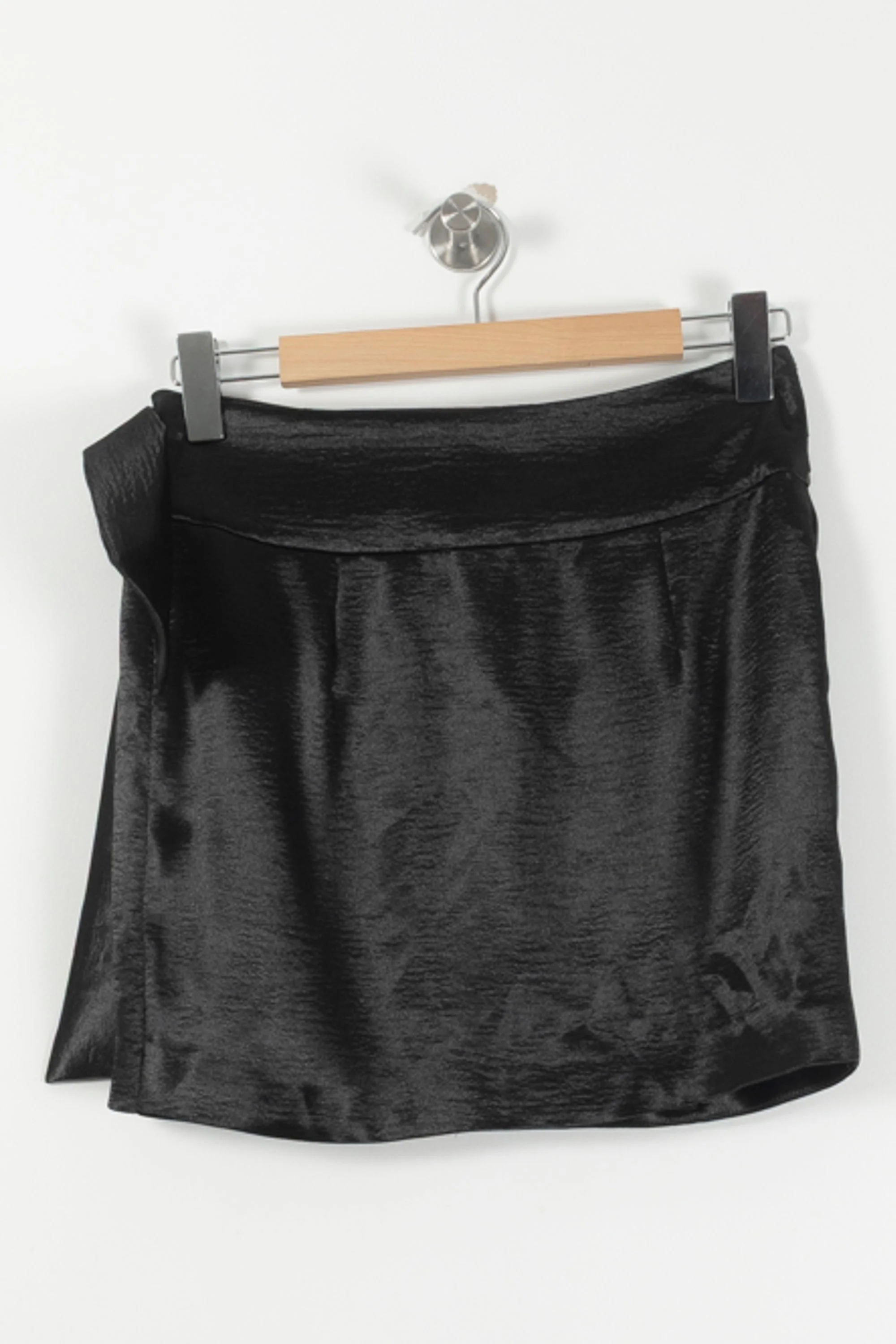 Jupe Portefeuille Noire - Taille S/36 - Image 4