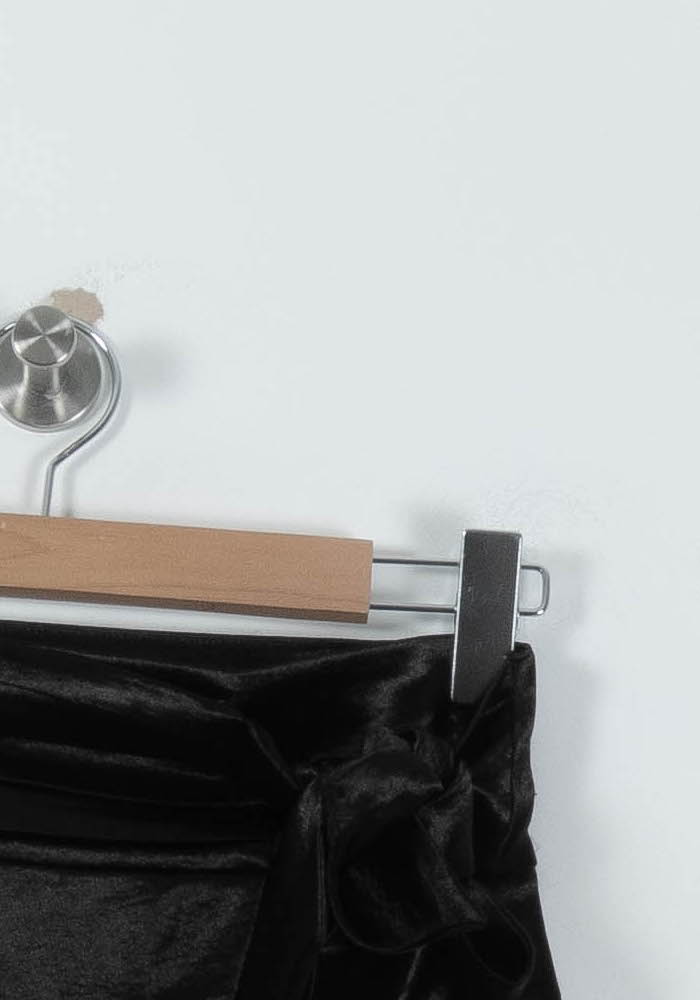 Jupe Portefeuille Noire - Taille S/36 - Image 3