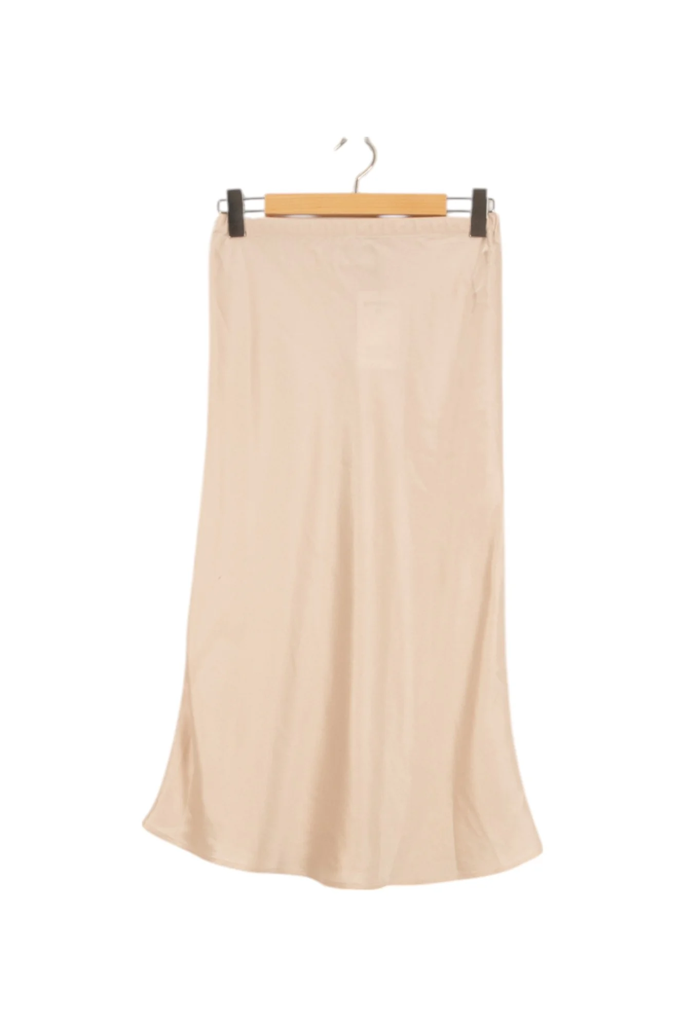 Jupe Satinée Beige - Taille S/36 - Image 2